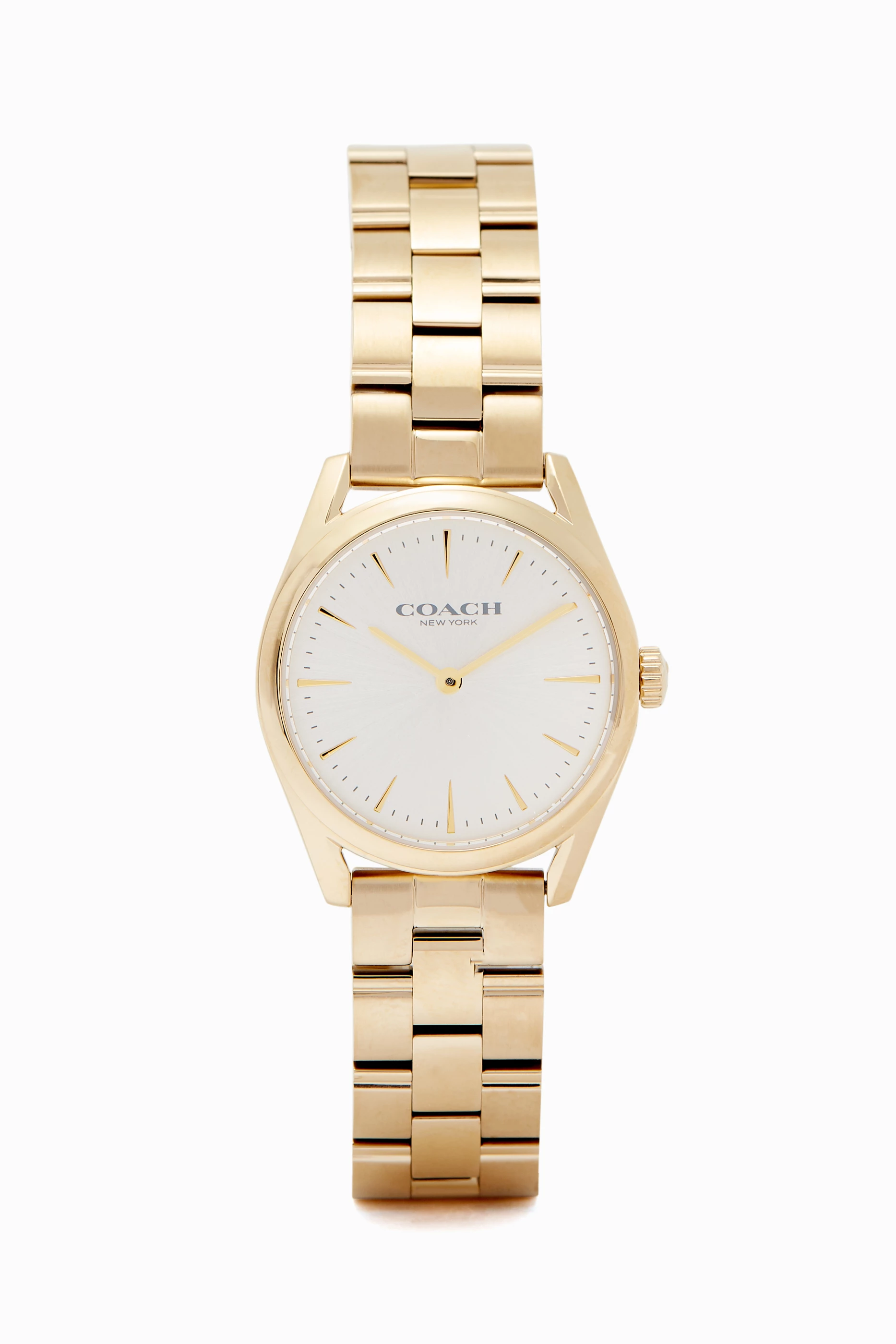 Coach outlet gold watch