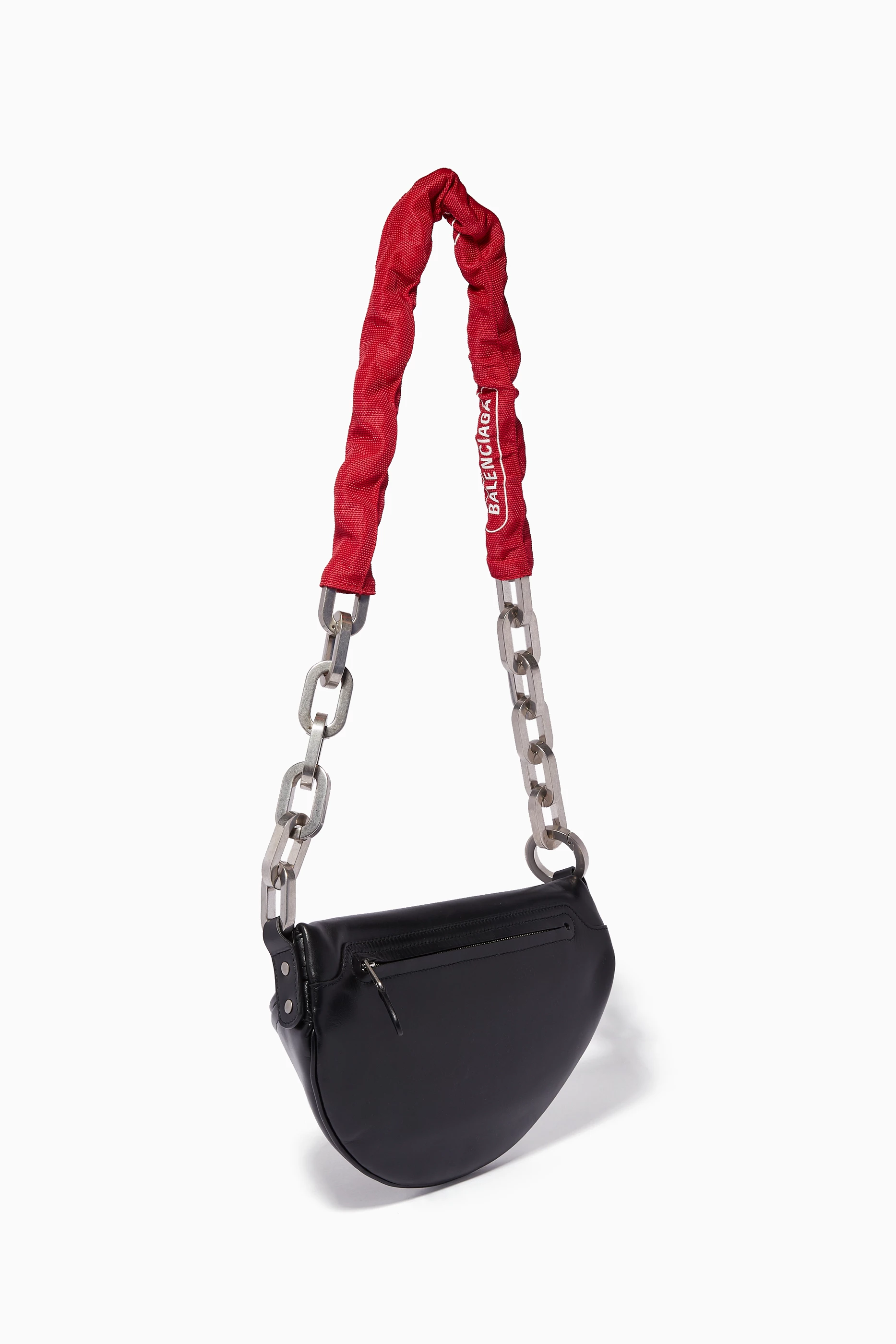 Buy Balenciaga Black Black Souvenir Bike Chain Belt Bag for Women in UAE Ounass