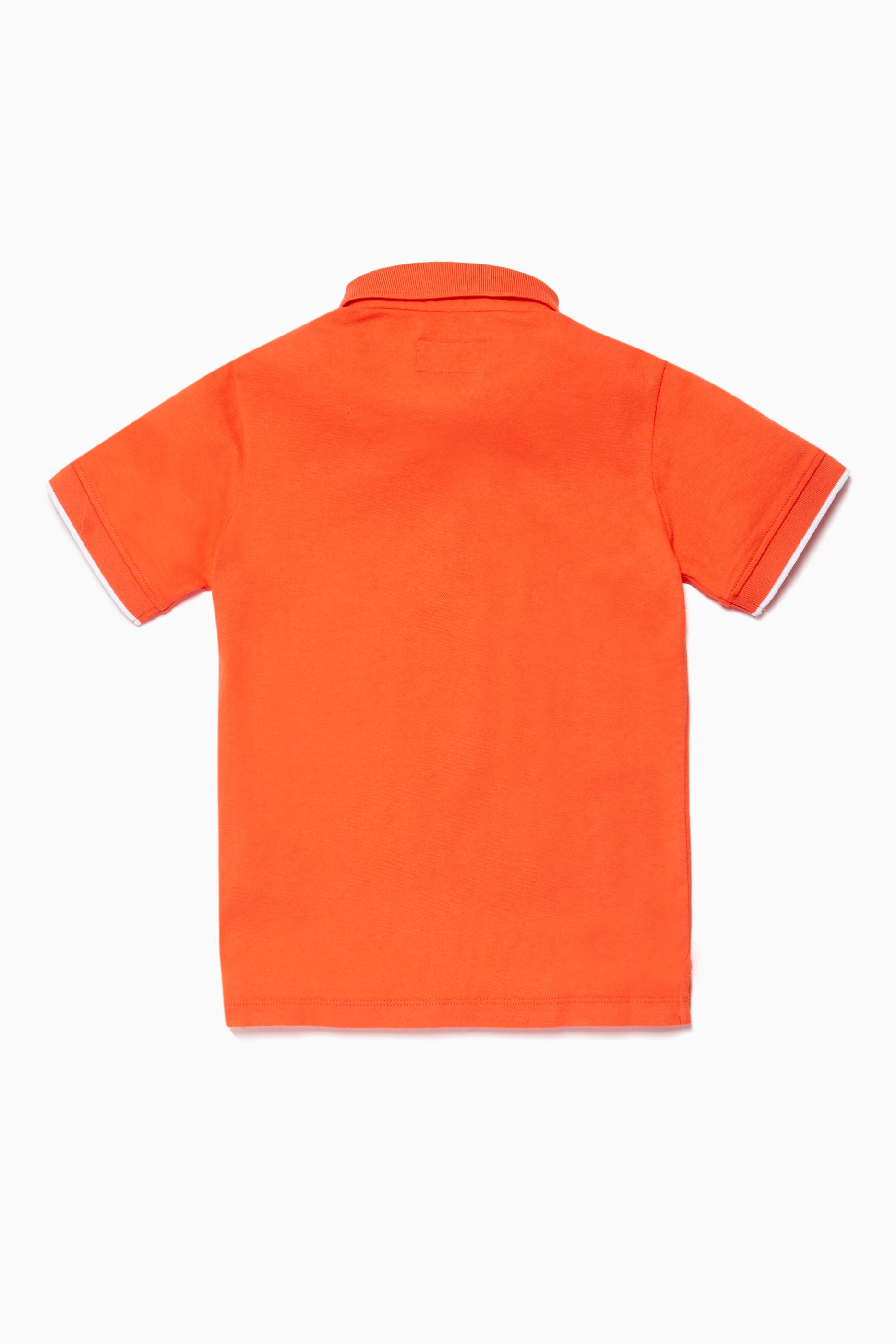 Orange polo sale shirt for boys