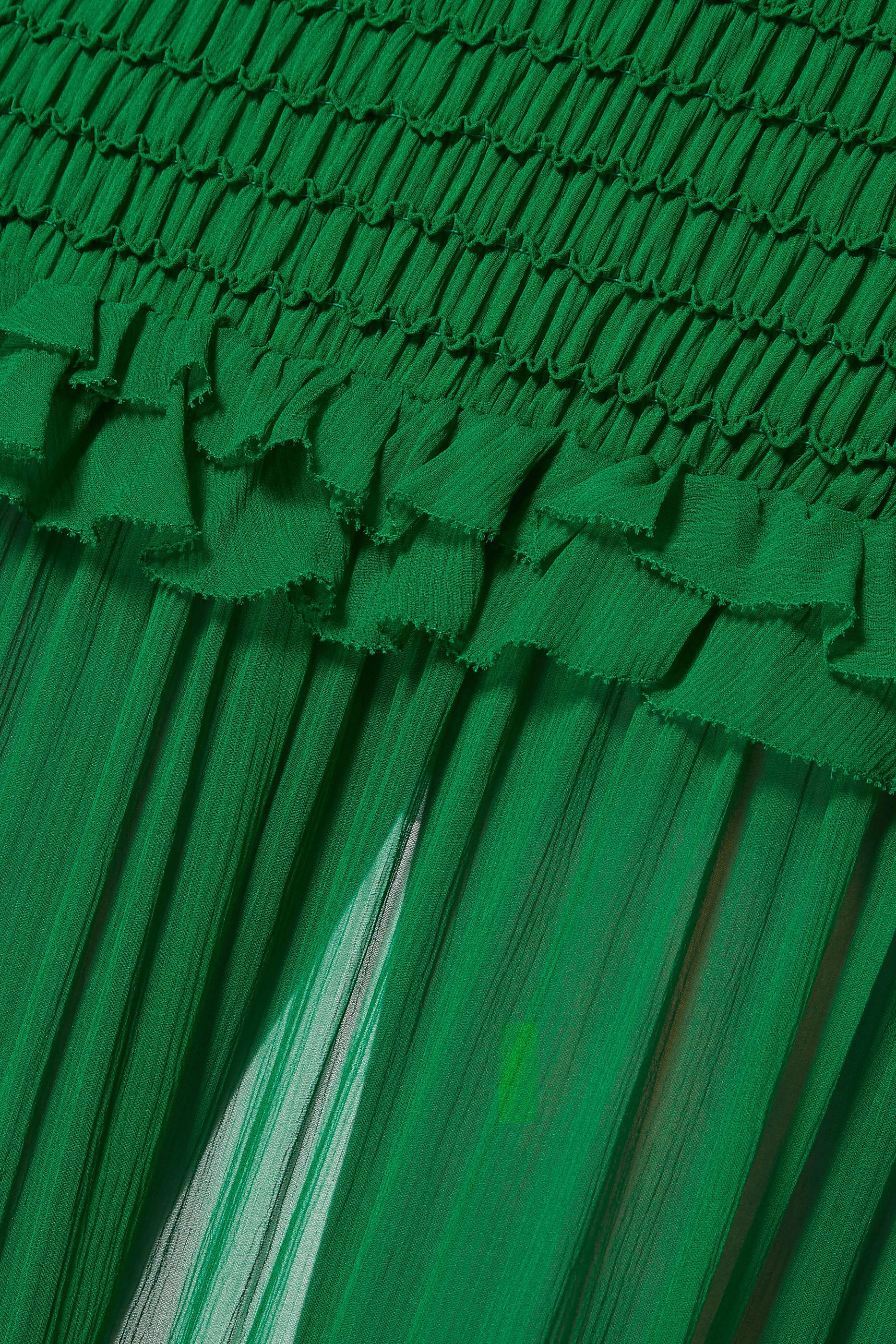 Buy Alexis Green Green Ruffled Sinclair Dress for WOMEN in UAE