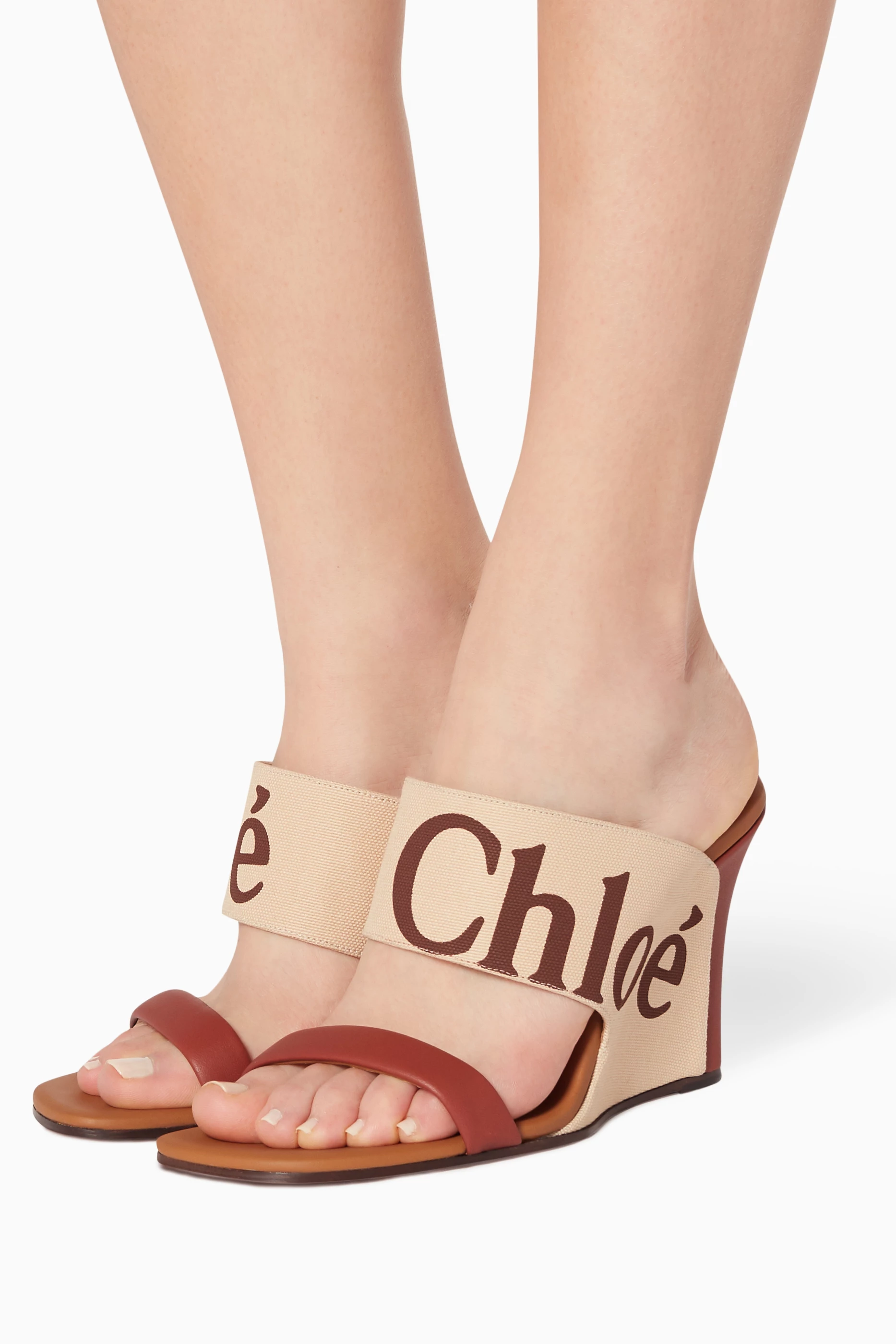 Chloe verena hotsell logo sandals