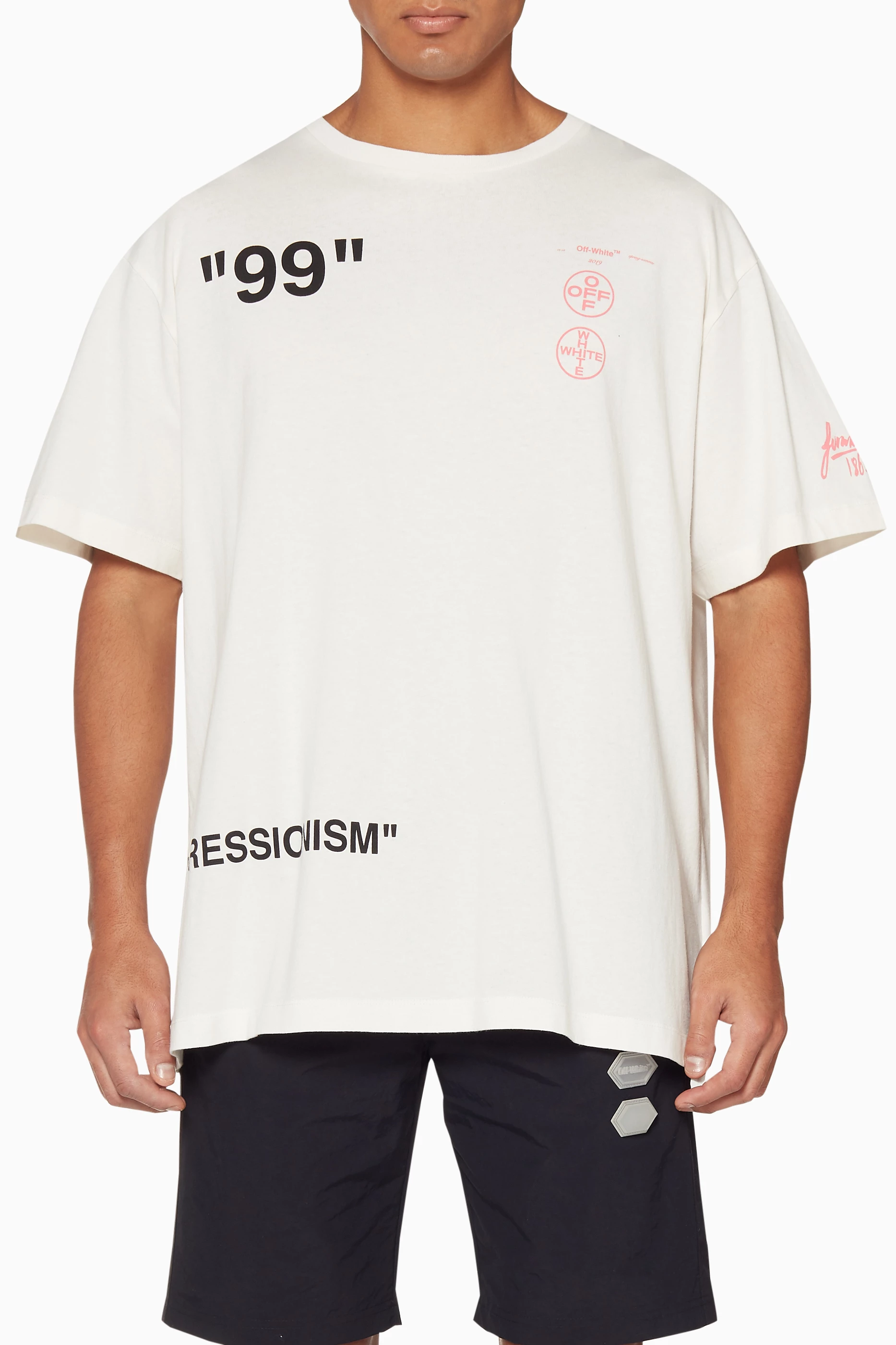 Buy Off White Neutral White Boat S S Over Tee for Men in UAE Ounass