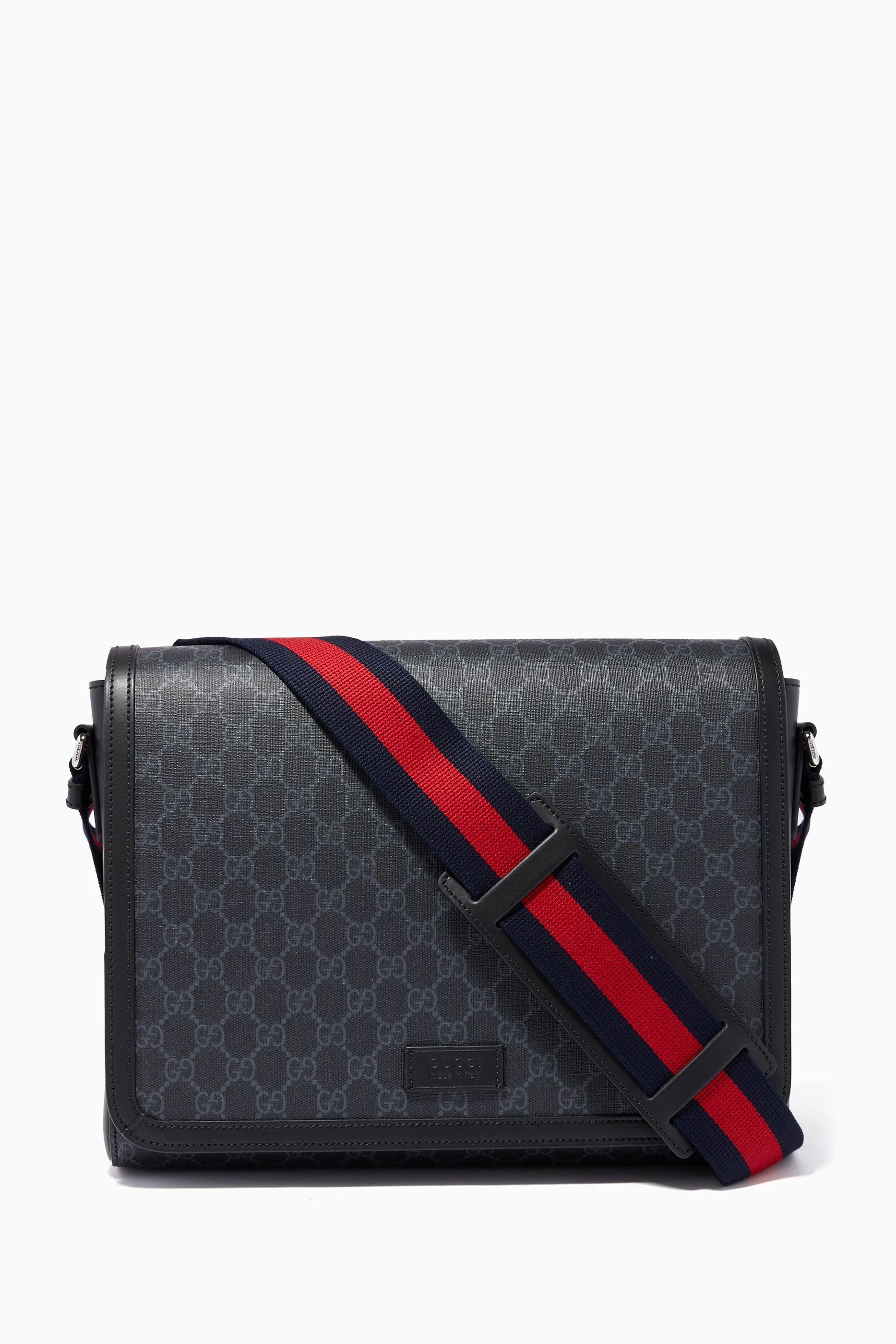 Gg supreme messenger bag black new arrivals