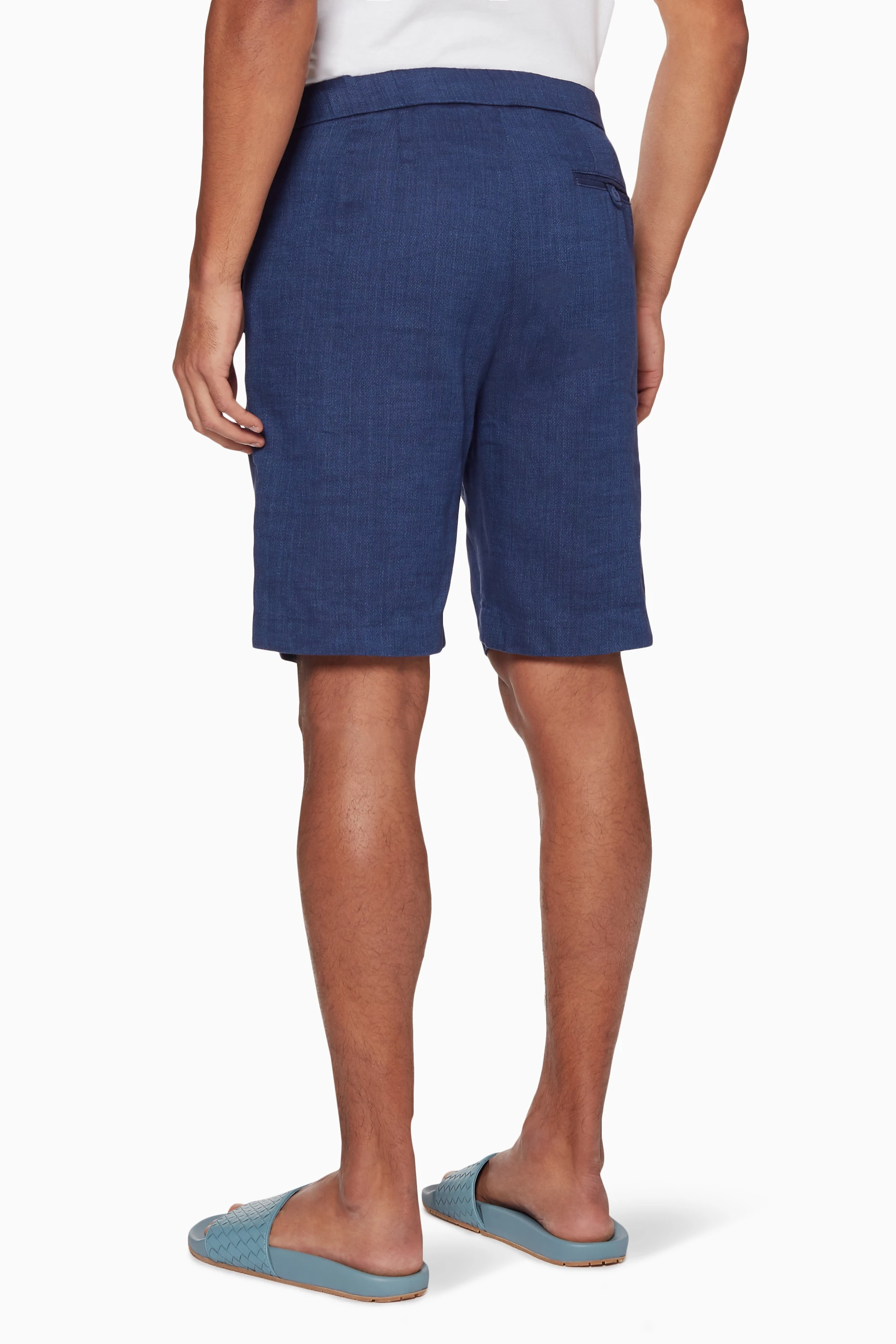 Navy blue best sale shorts