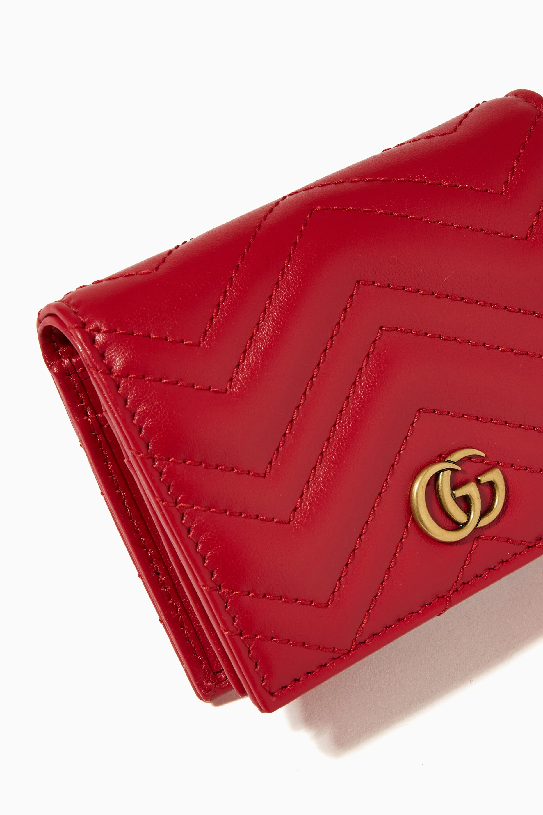 Gucci marmont wallet red deals