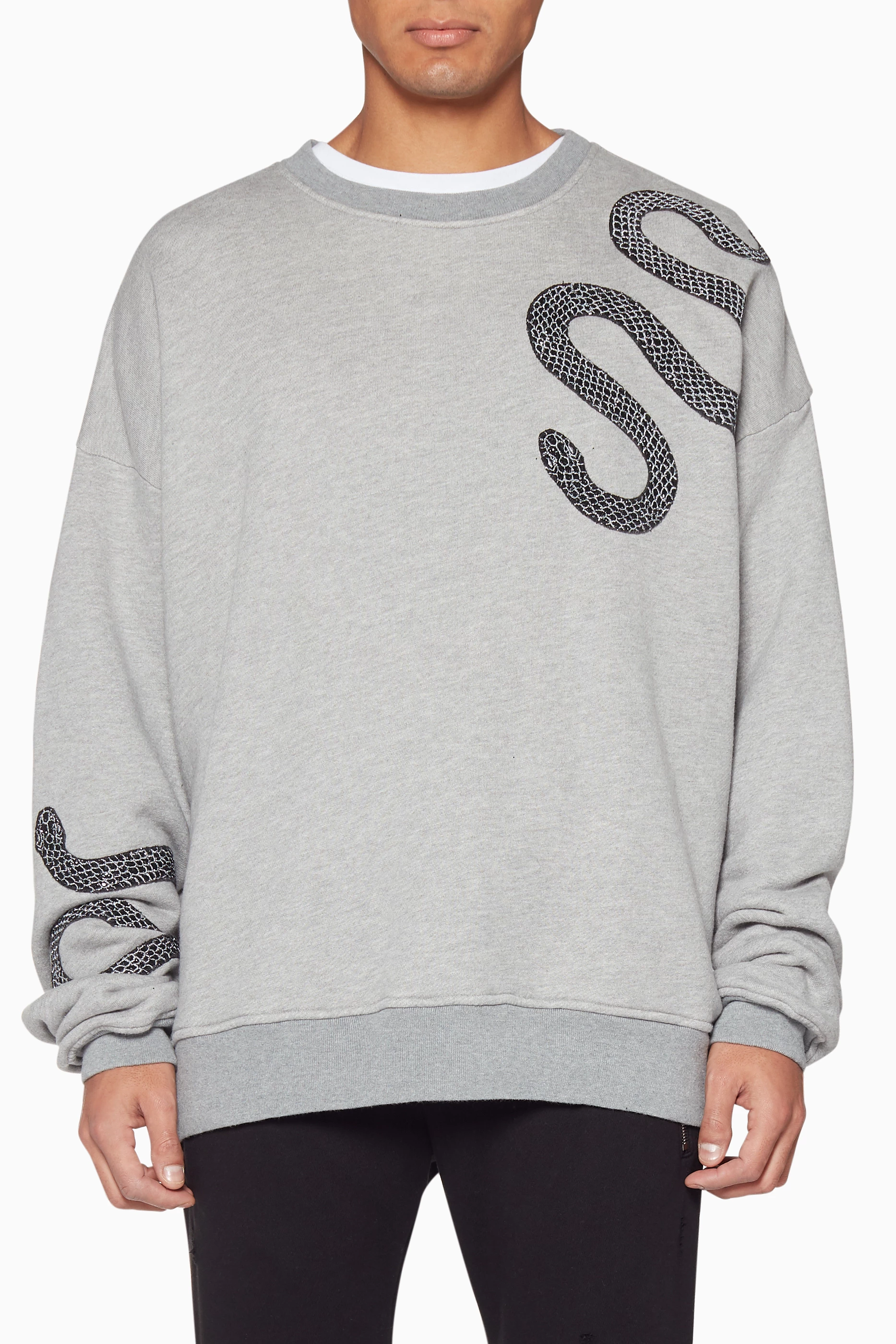 Amiri snake sweater hot sale