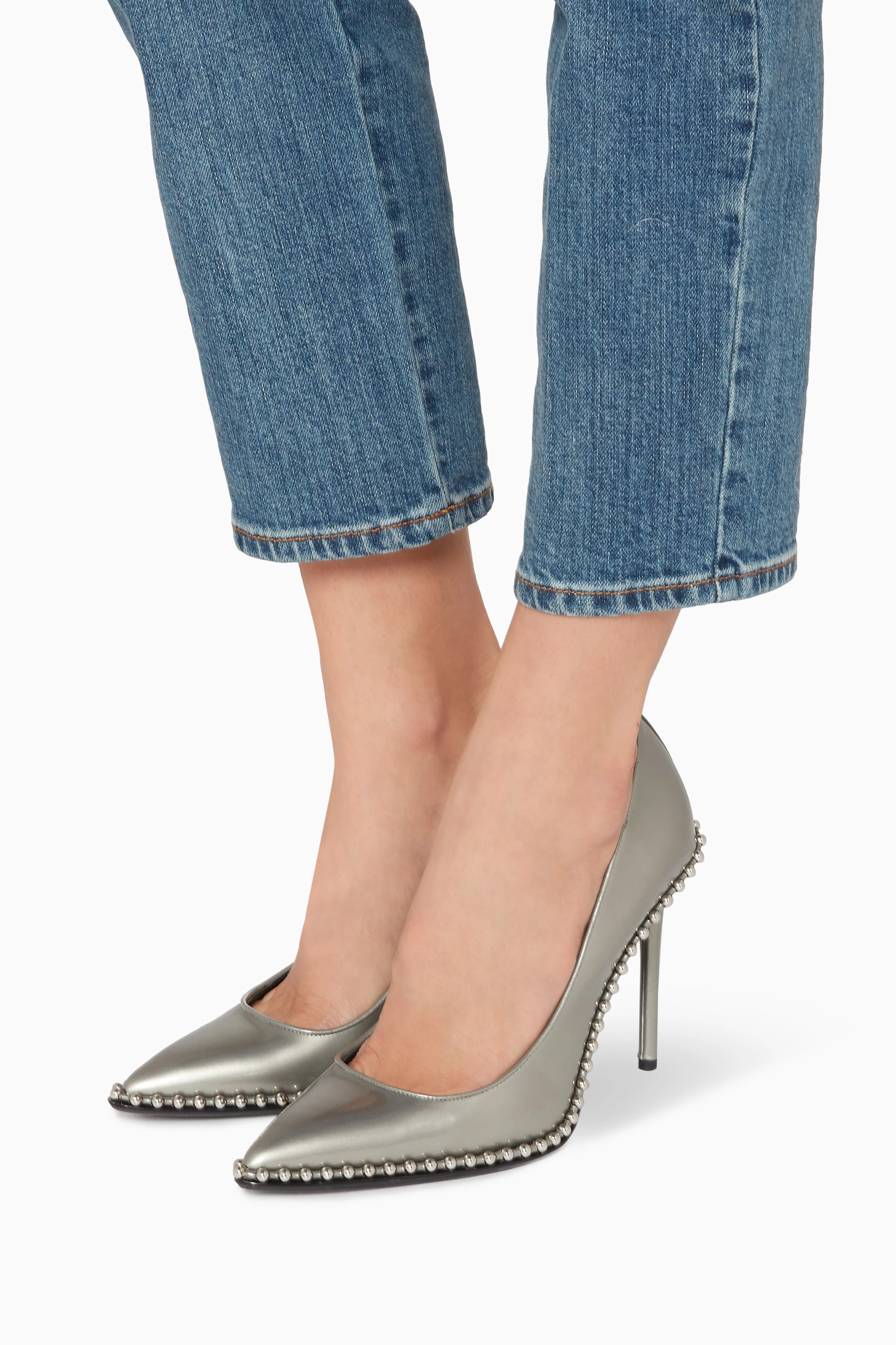 Alexander wang discount rie studded pumps