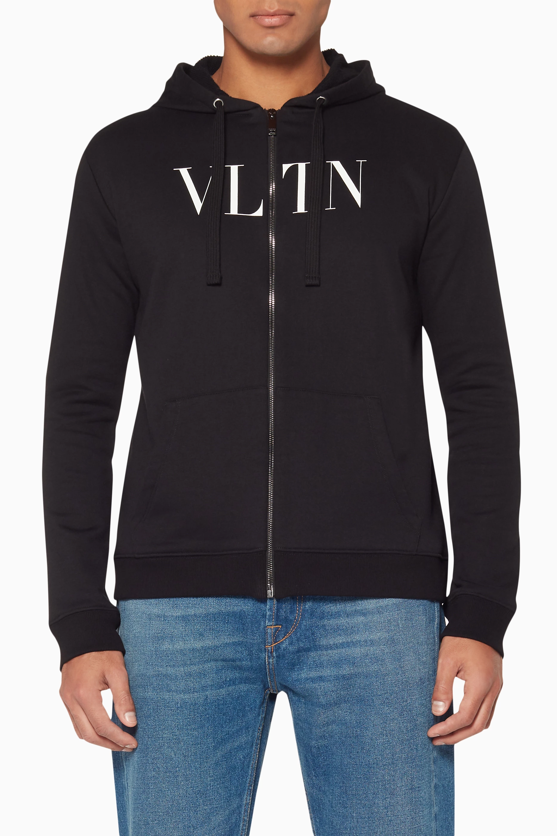 Valentino zip hoodie discount
