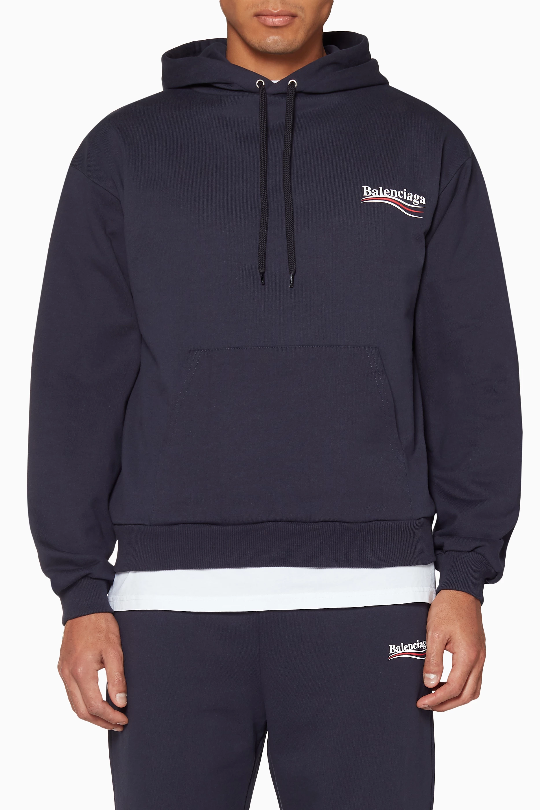 Balenciaga sweatsuit mens navy store