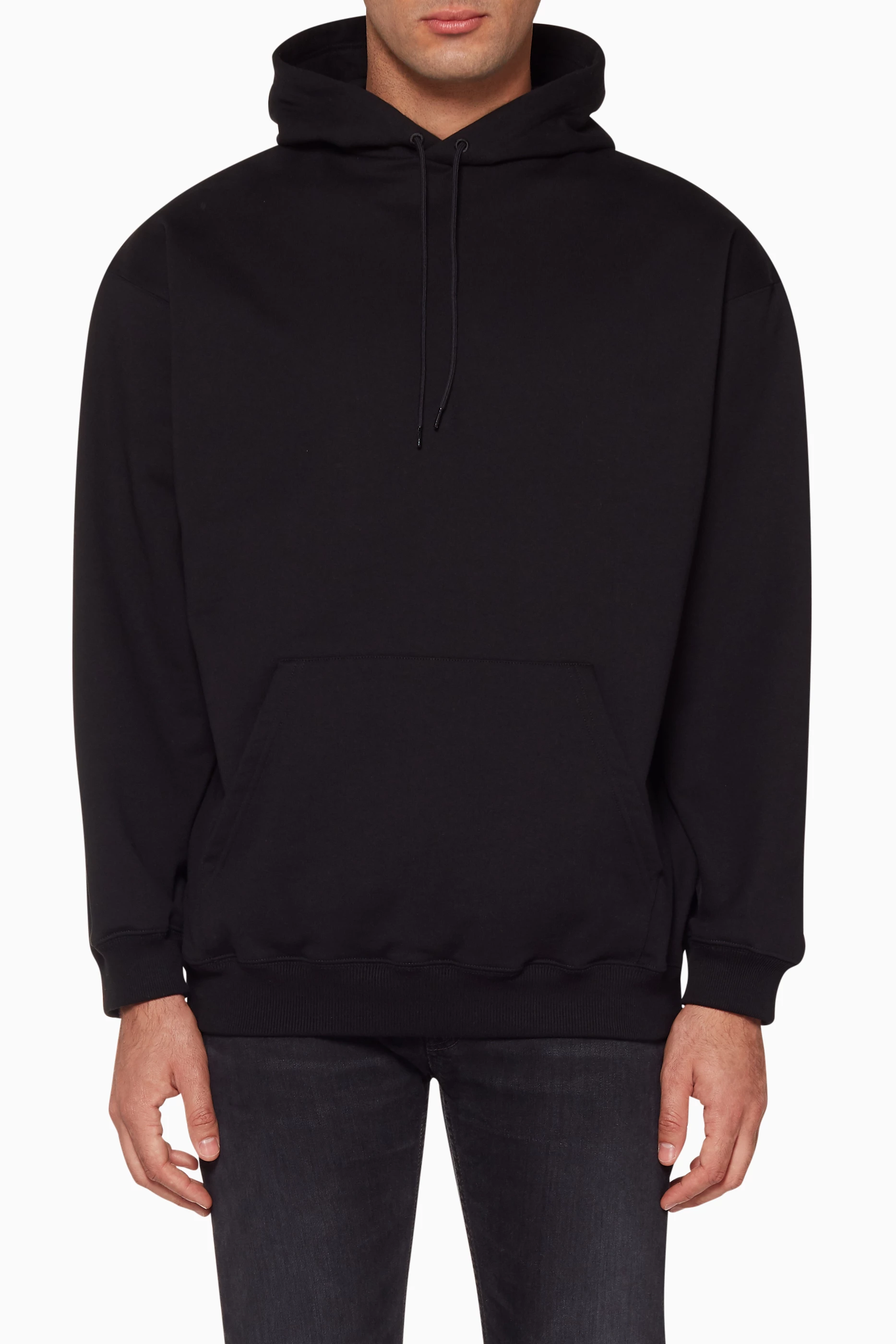 Balenciaga sweatshirt mens black clearance