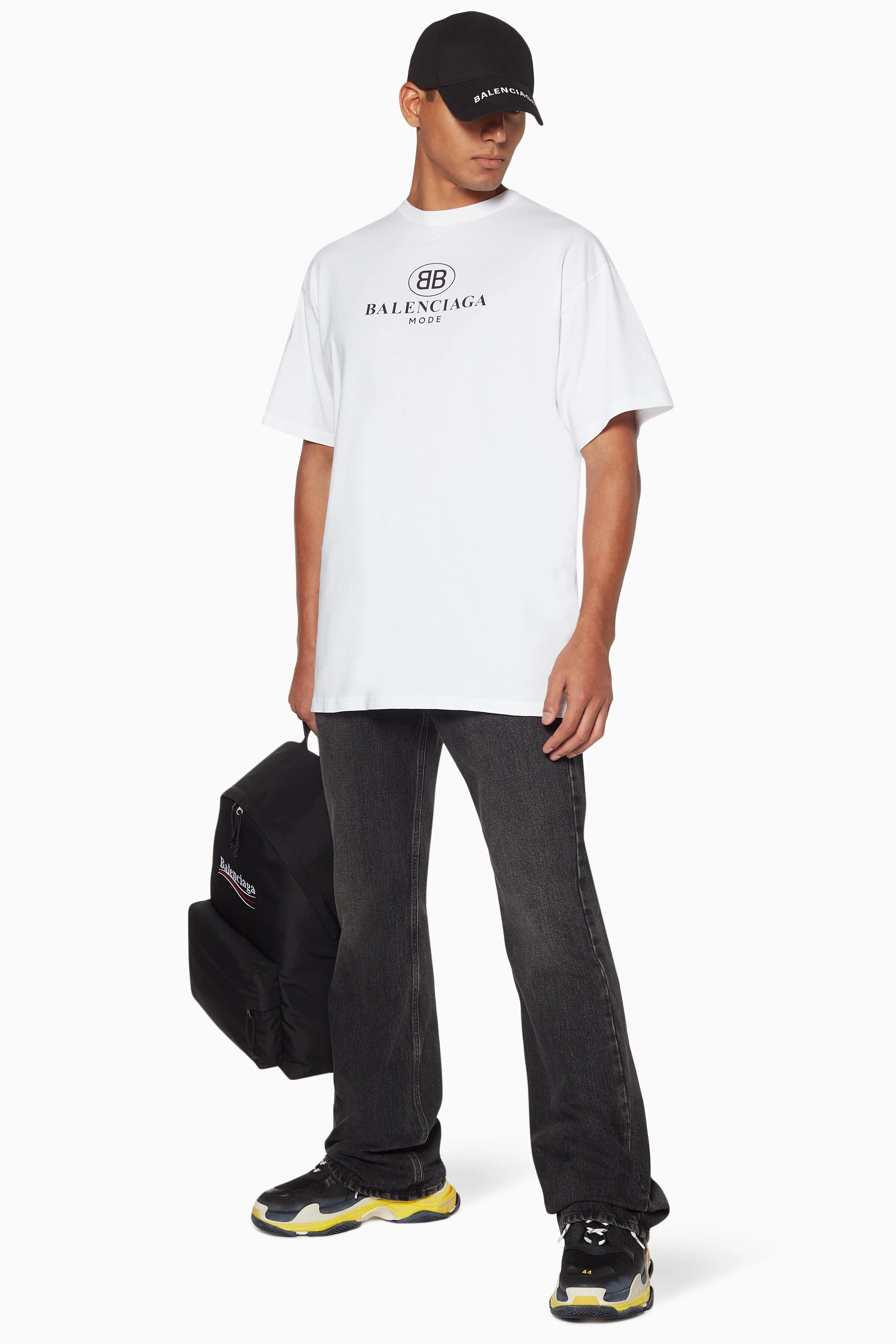 Balenciaga mode t shirt mens on sale