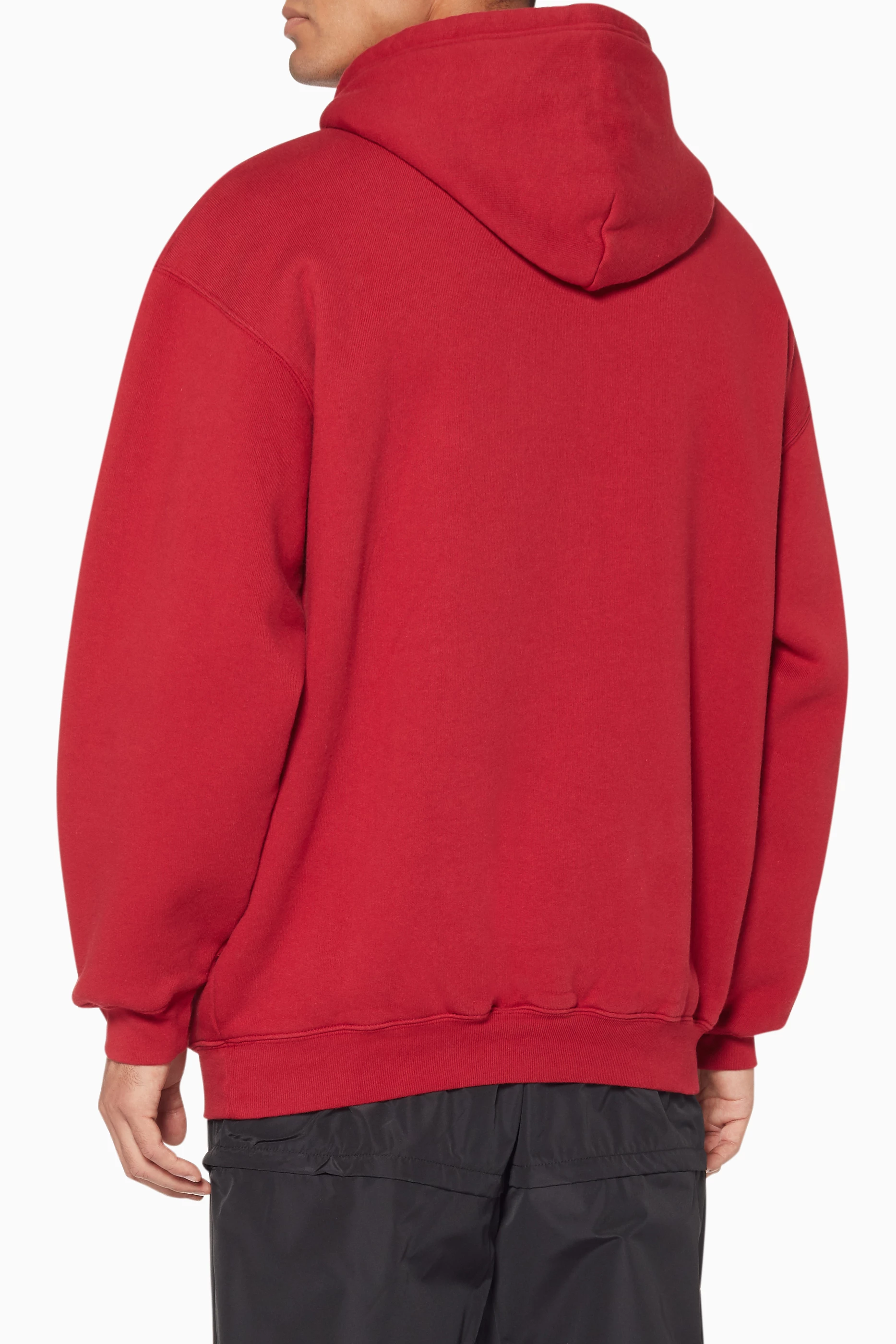 Balenciaga black and red top hoodie