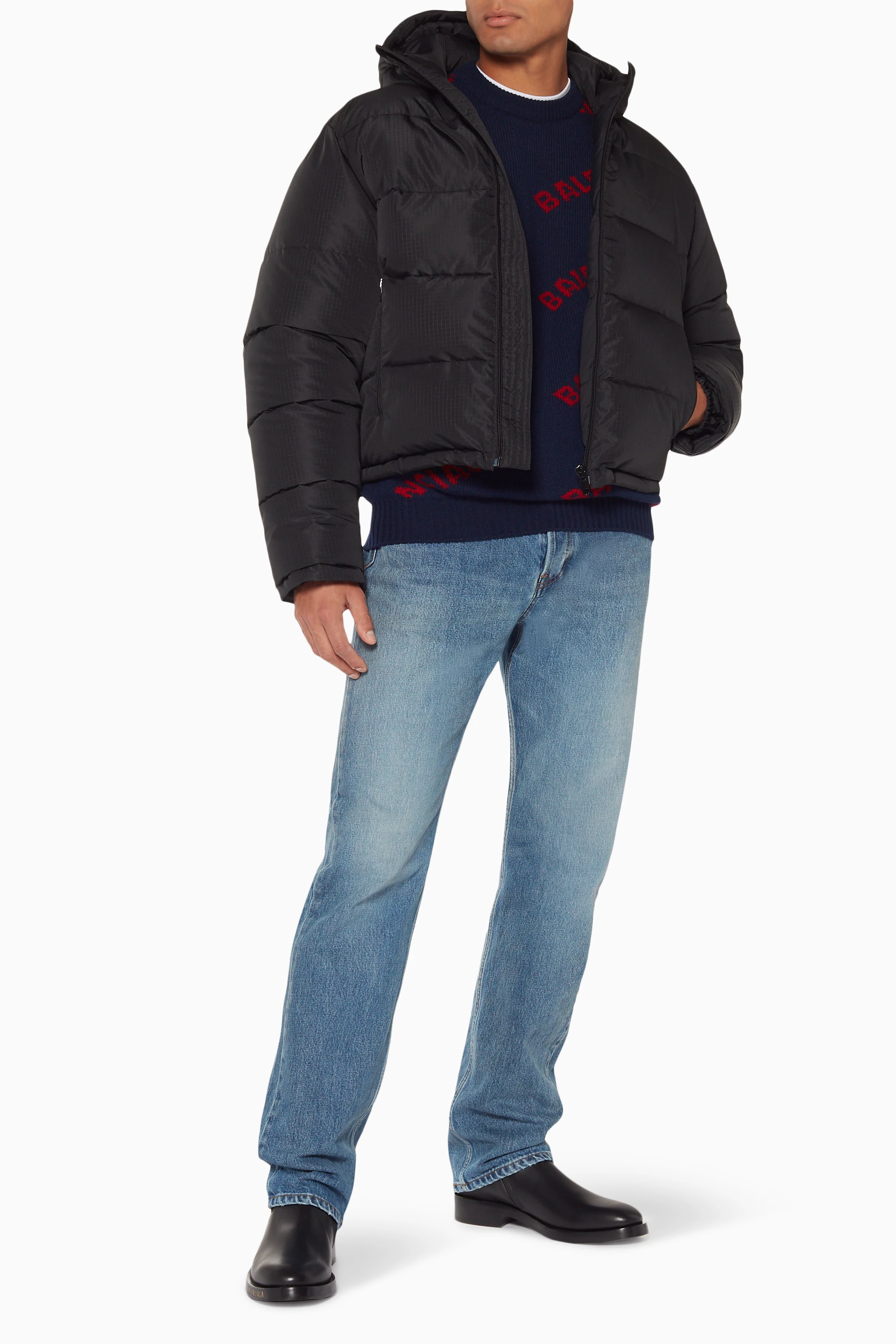 Balenciaga mens sales down jacket