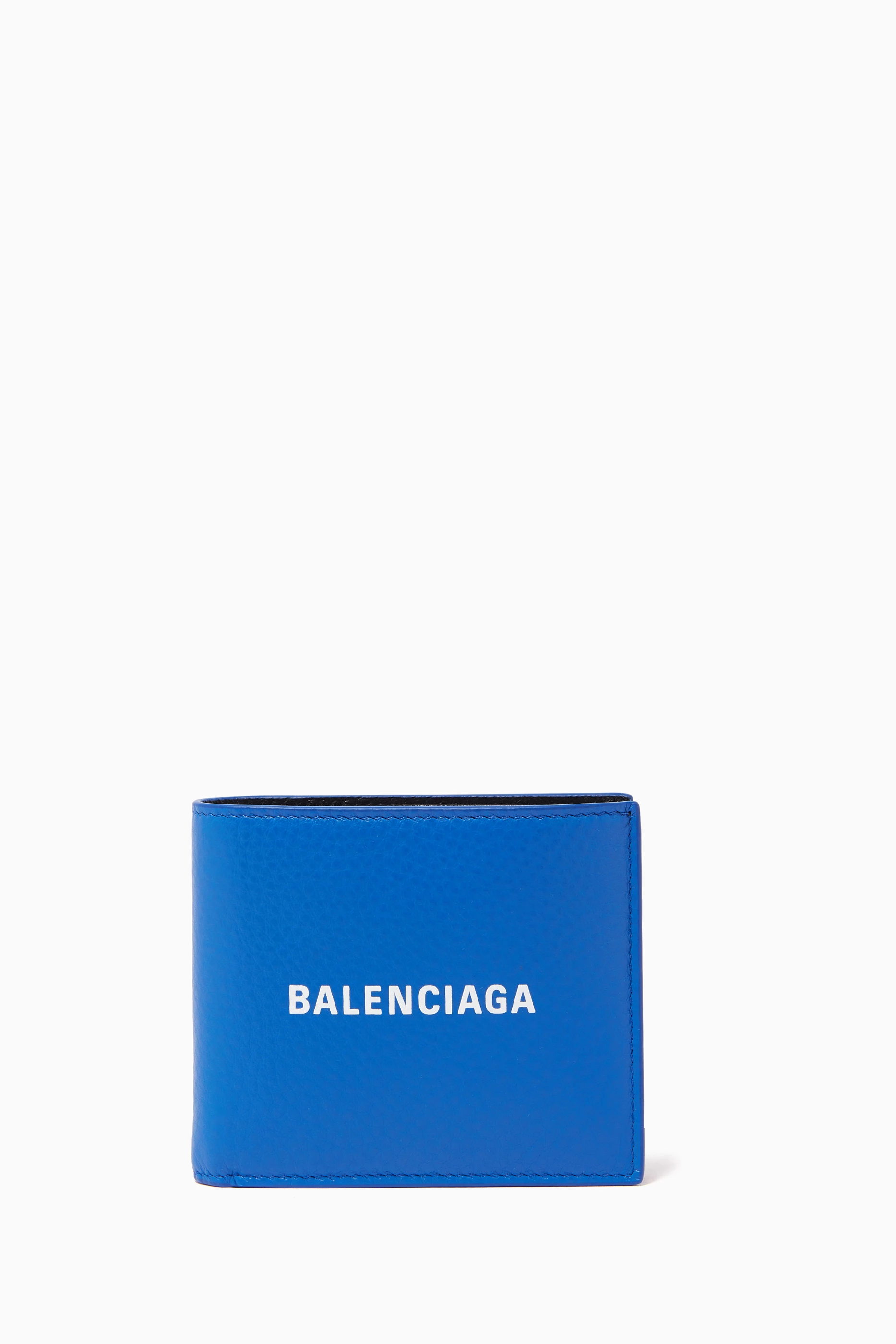 Balenciaga wallet blue online