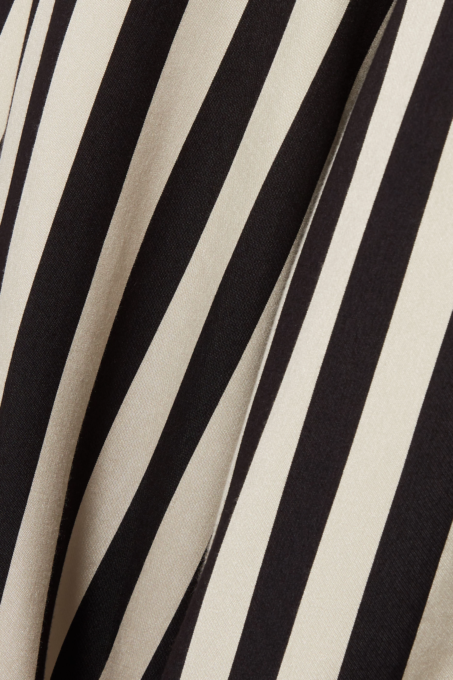 Buy Caroline Constas Black Black White Striped Forbes Jumpsuit