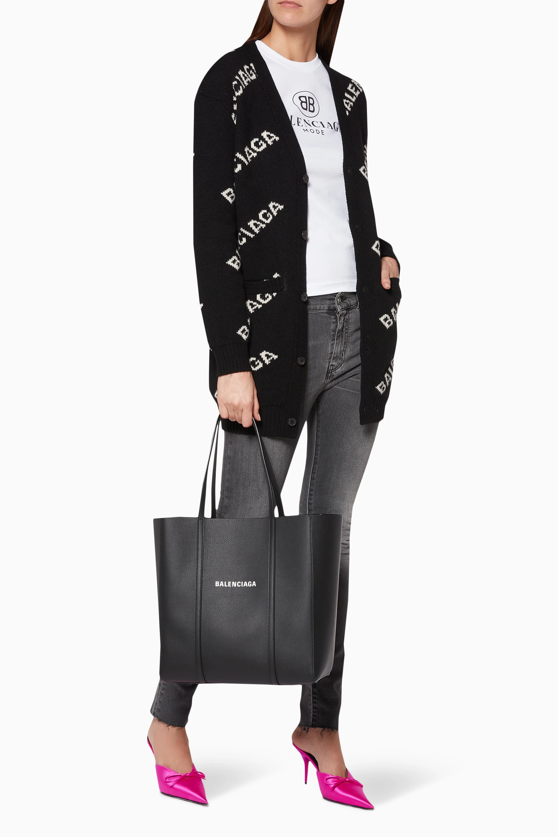 Balenciaga everyday sale tote xs black