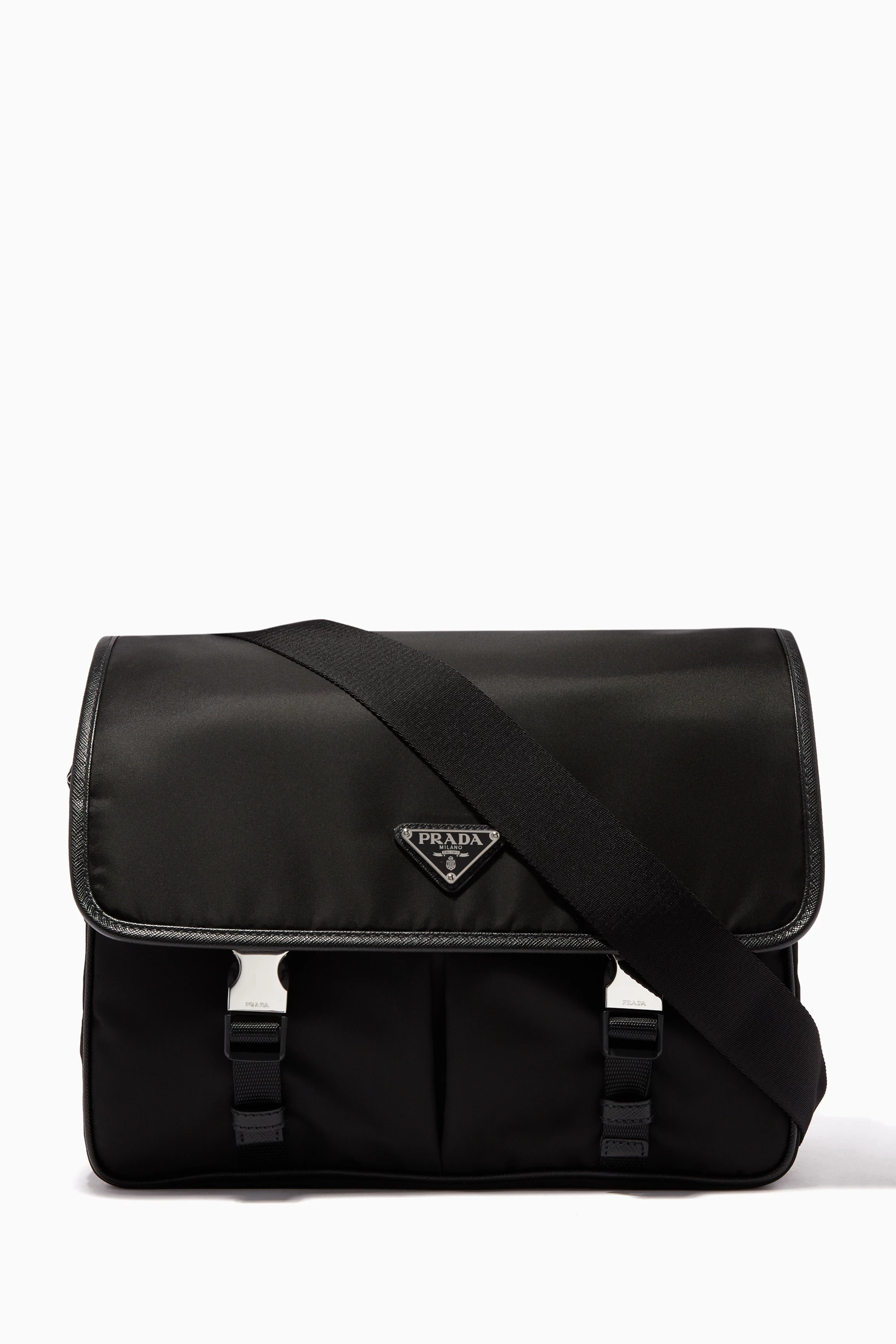 Nylon messenger bag prada best sale