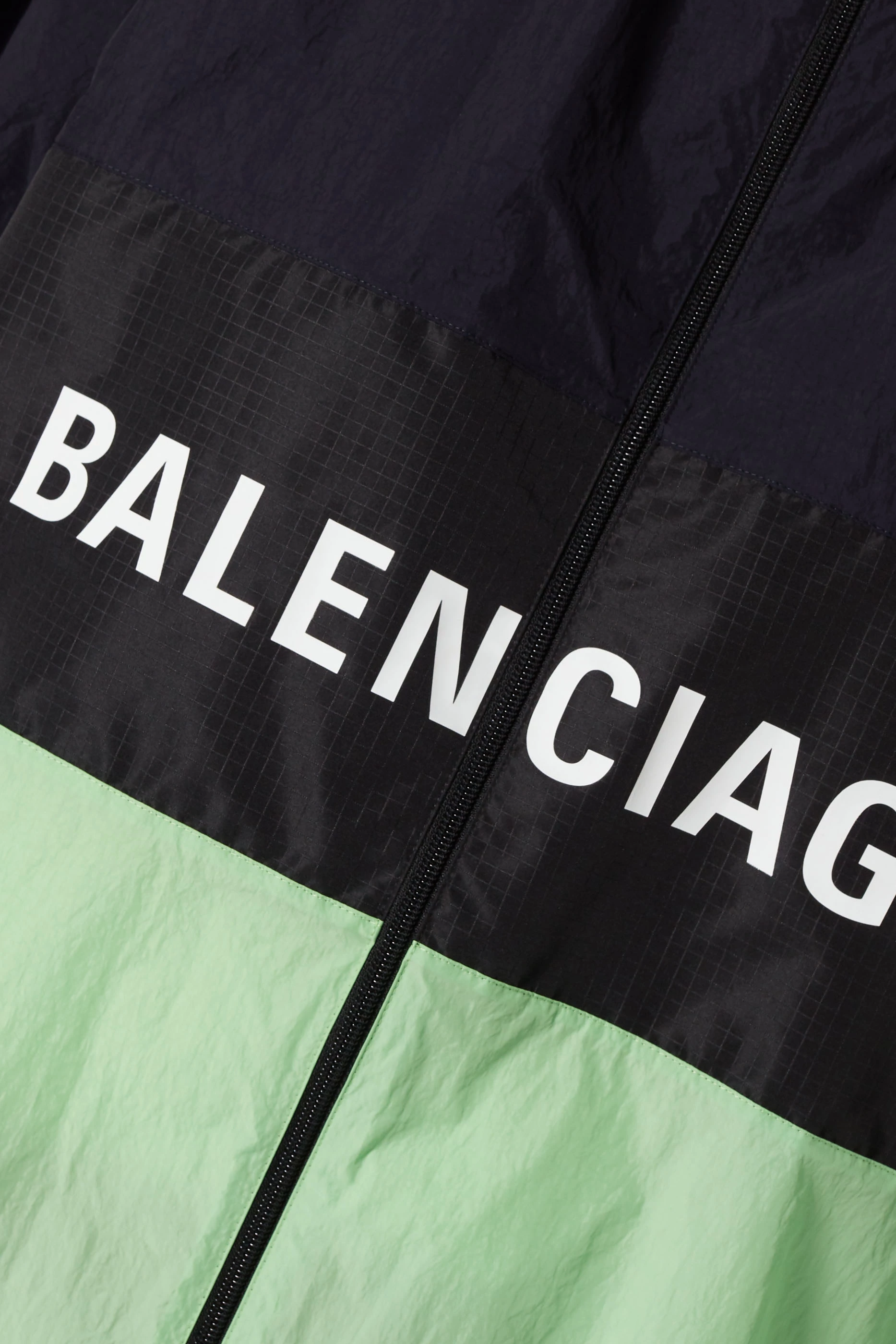 Balenciaga windbreaker womens green store