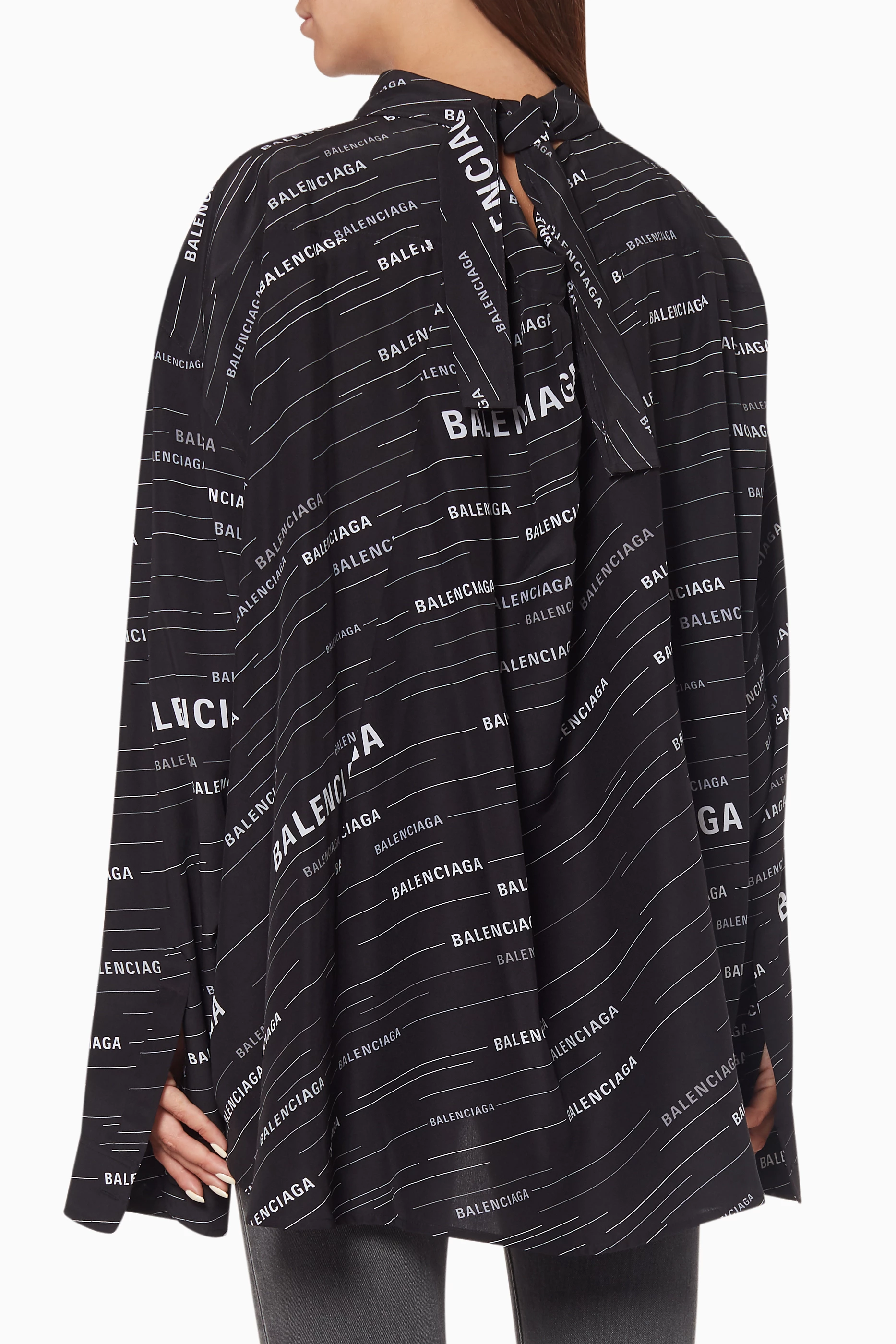 Balenciaga blouse hot sale
