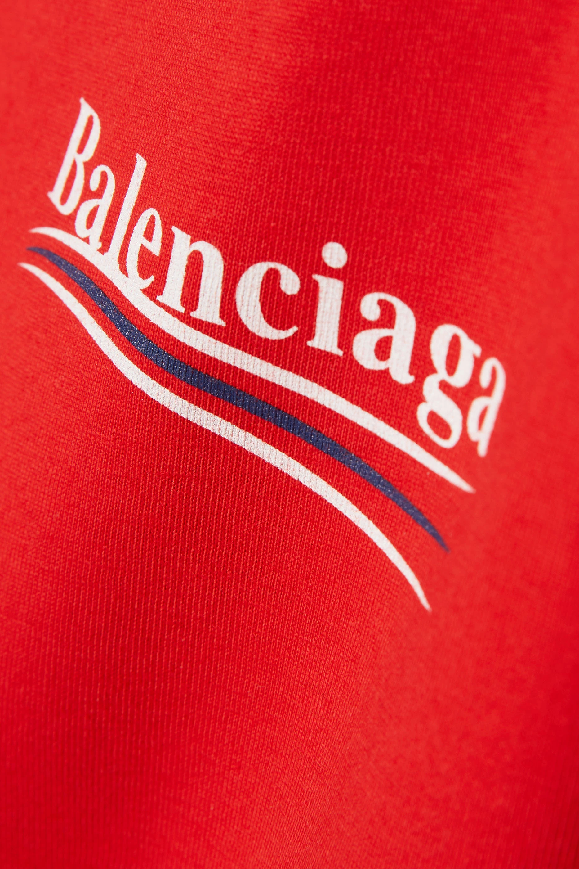 Balenciaga mode t shirt red store
