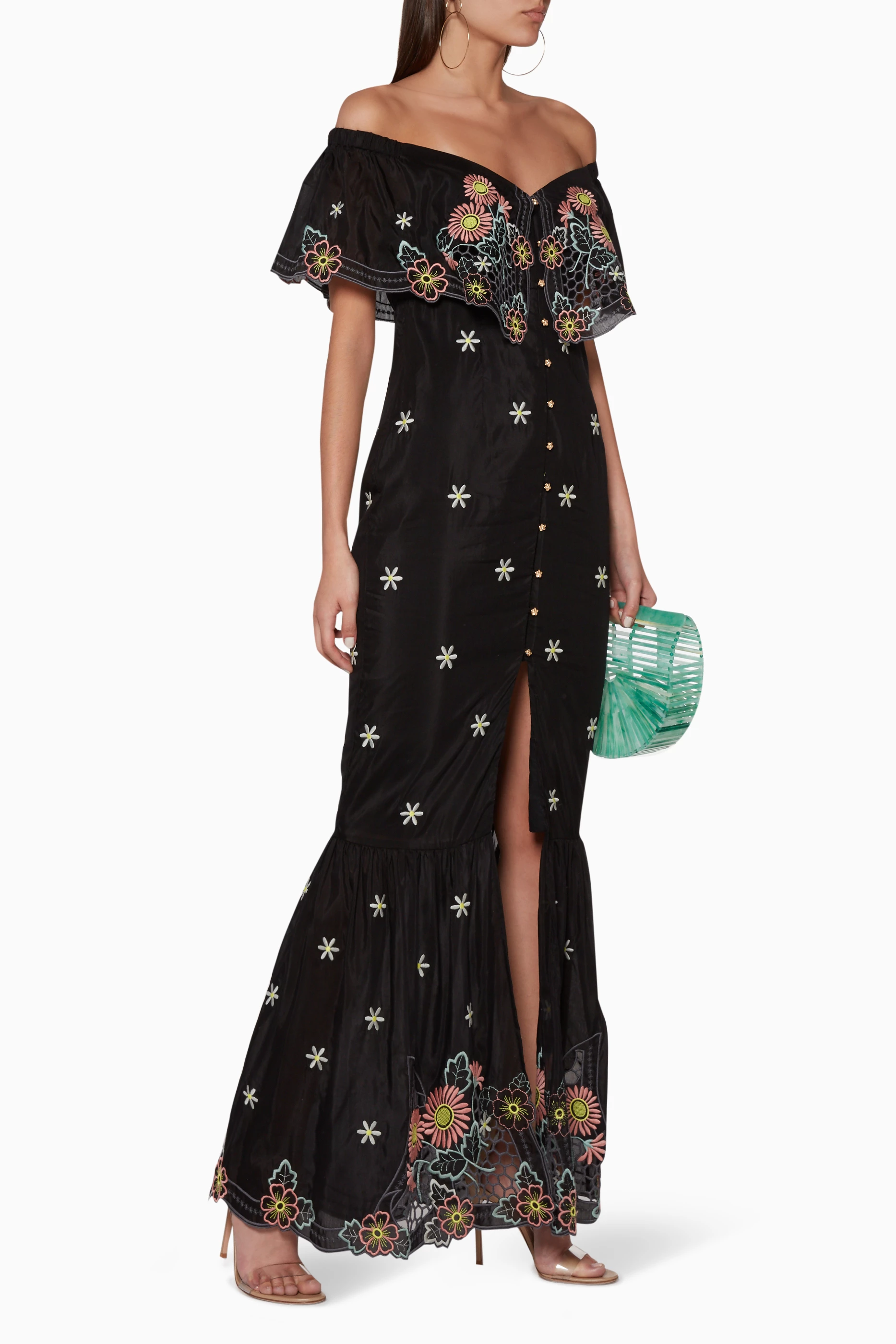Buy Alice McCall Black Honeycomb Daisy Dress for Women in UAE