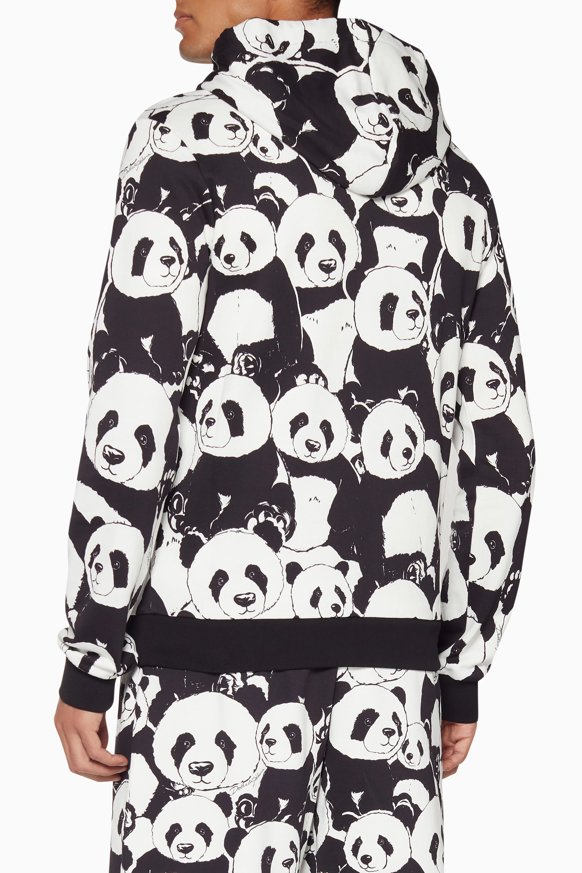 Dolce and gabbana hotsell panda hoodie
