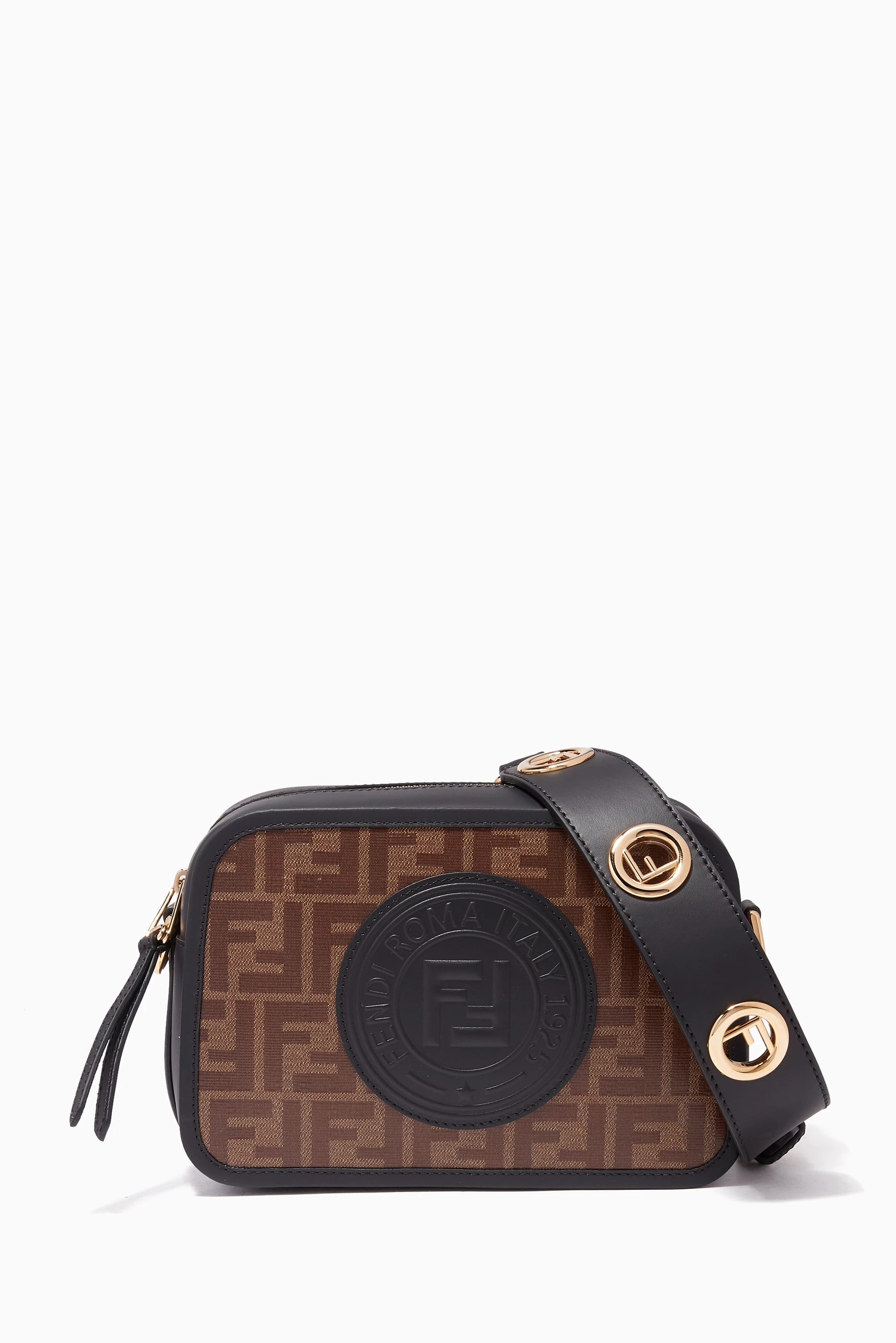 Fendi black camera 2025 bag