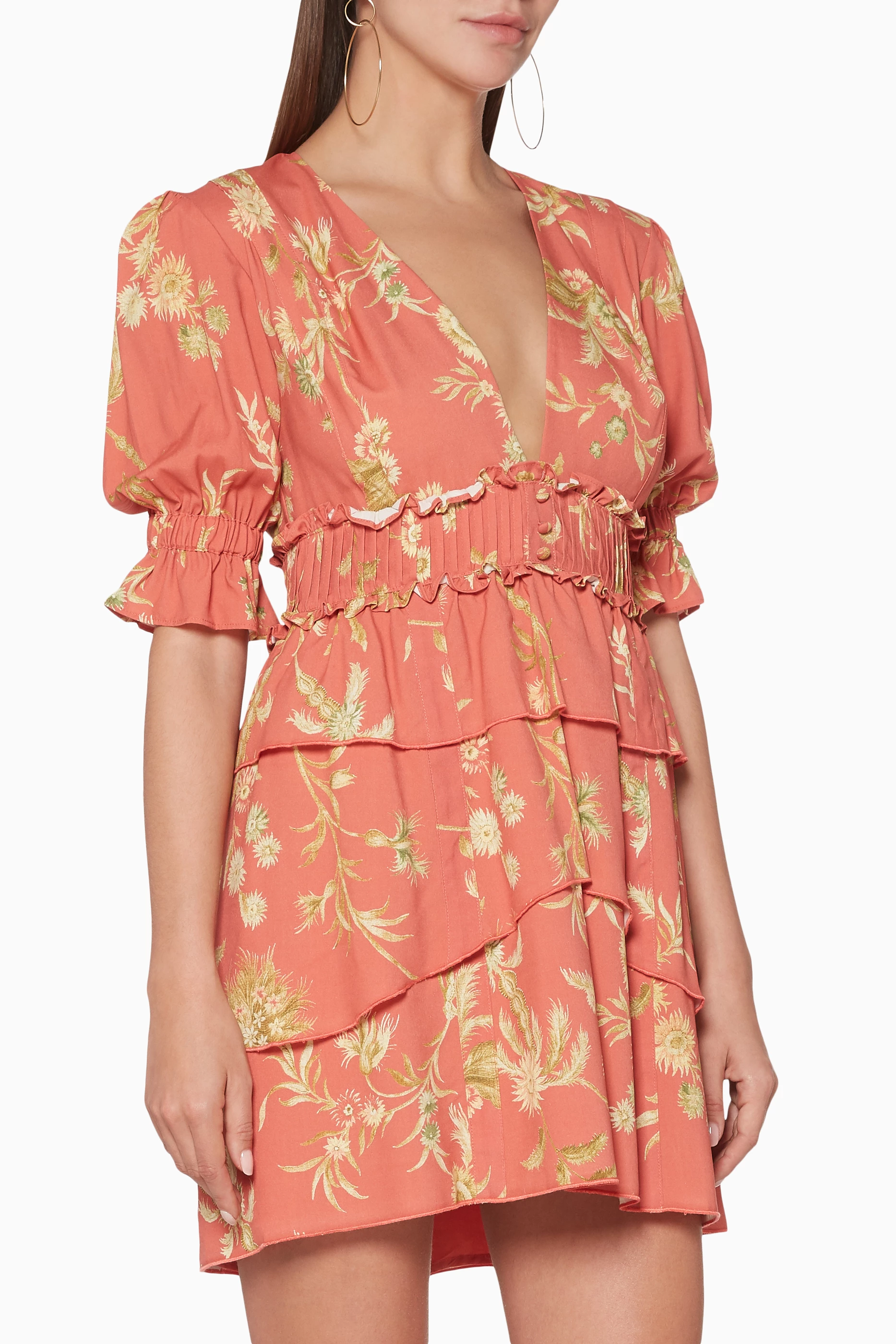 Sir the label florentine pleated gown store