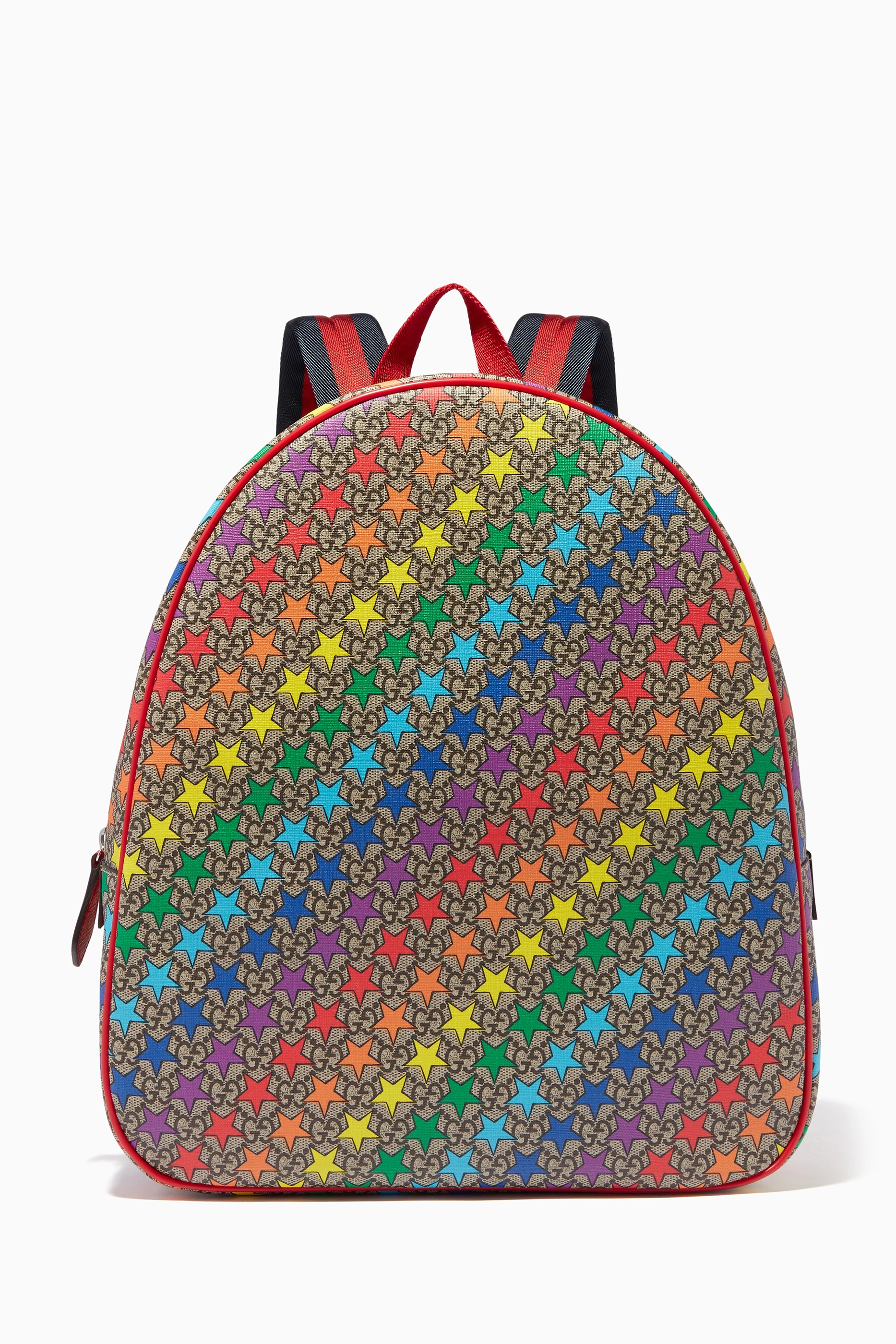 Gucci rainbow outlet backpack