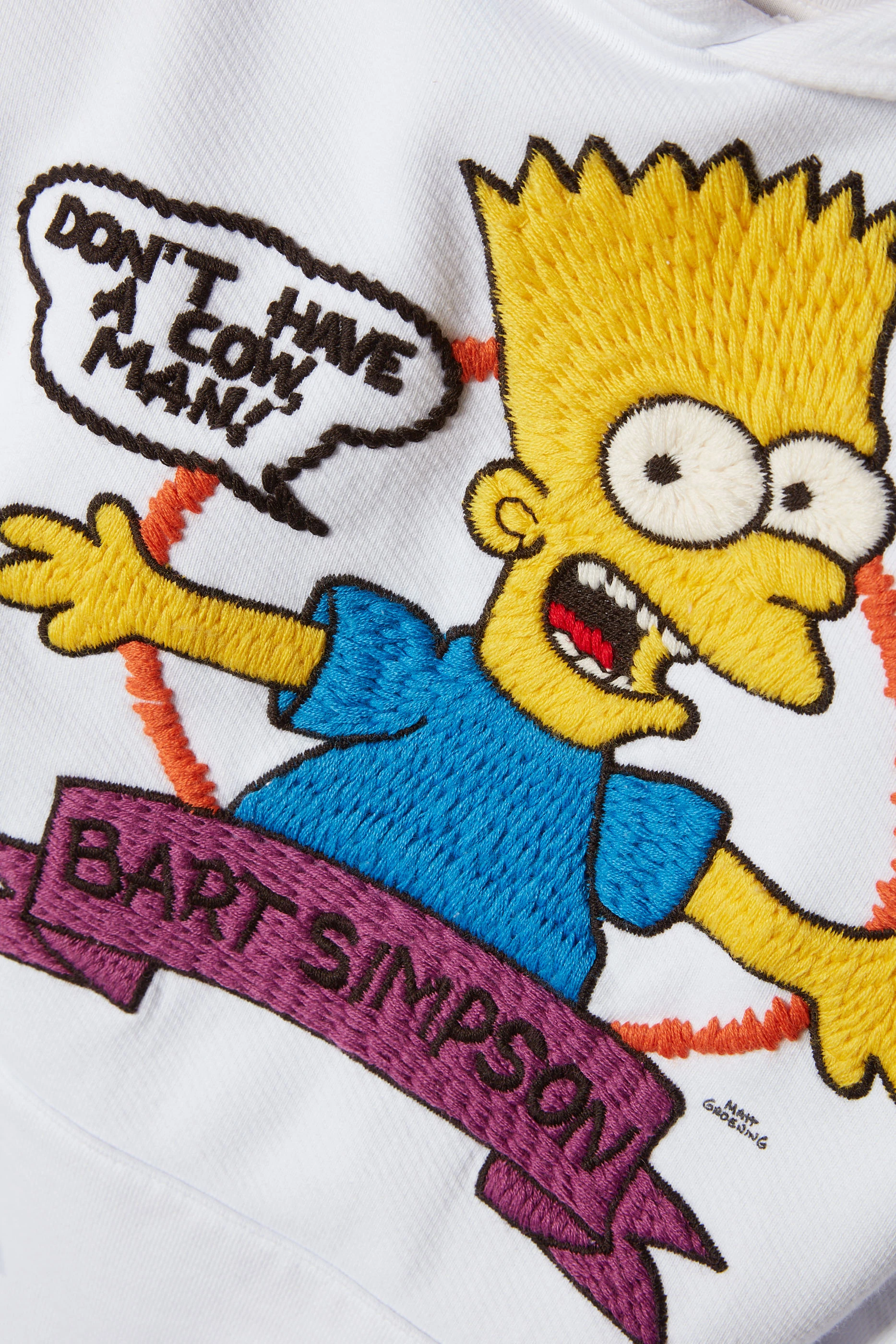 Sudadera off white outlet bart simpson
