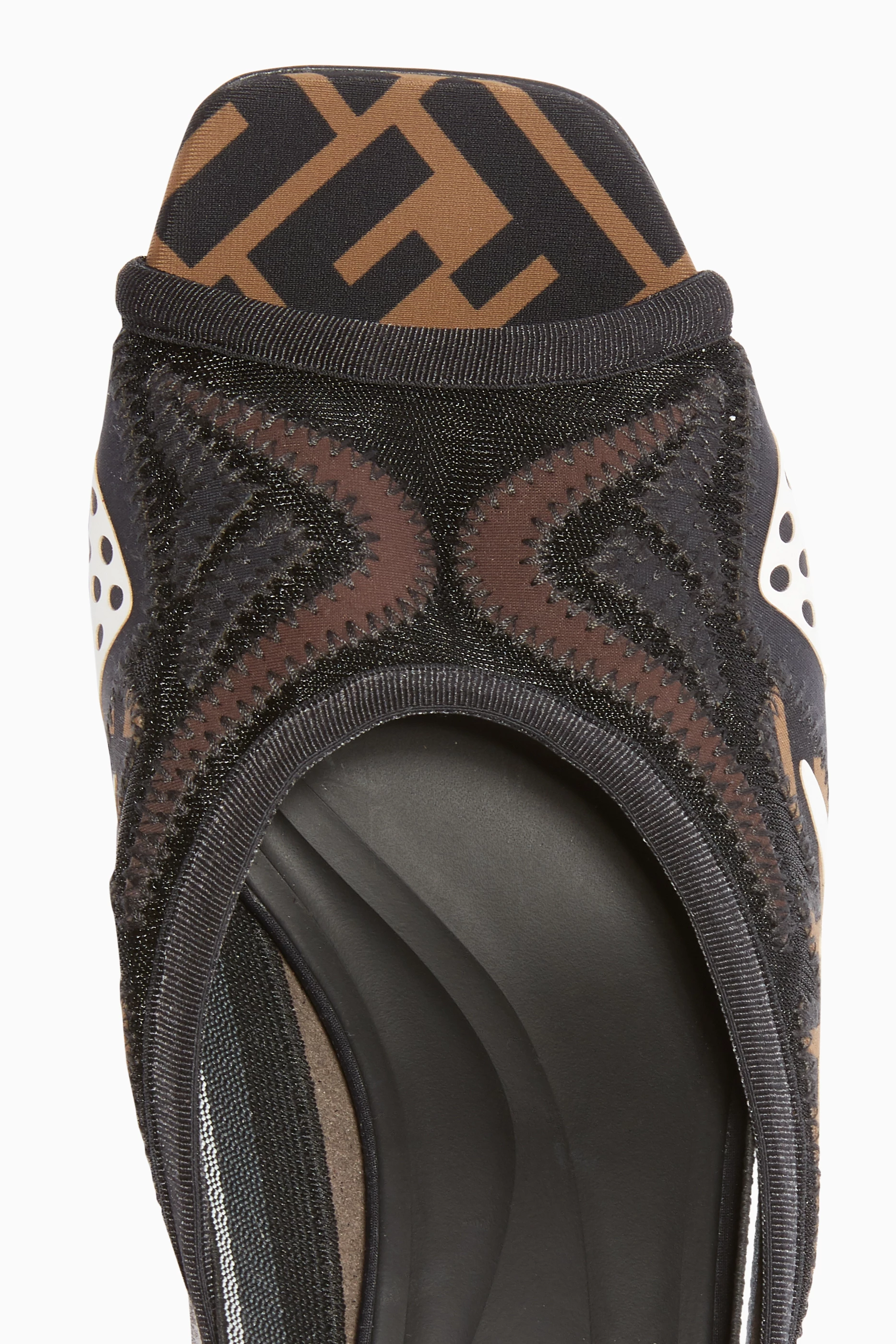 Fendi freedom ff patchwork sandals outlet