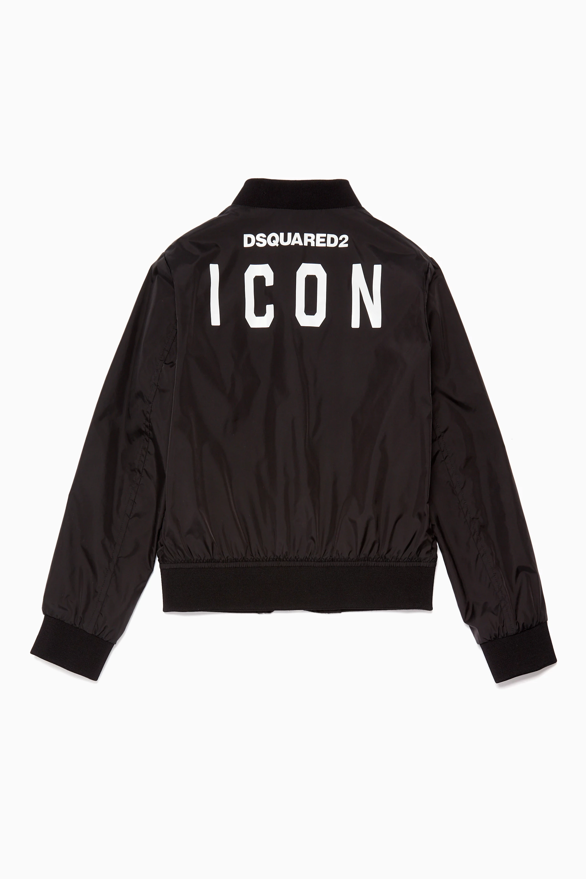 Buy Dsquared2 Black Black Icon Bomber Jacket for Boys in UAE Ounass