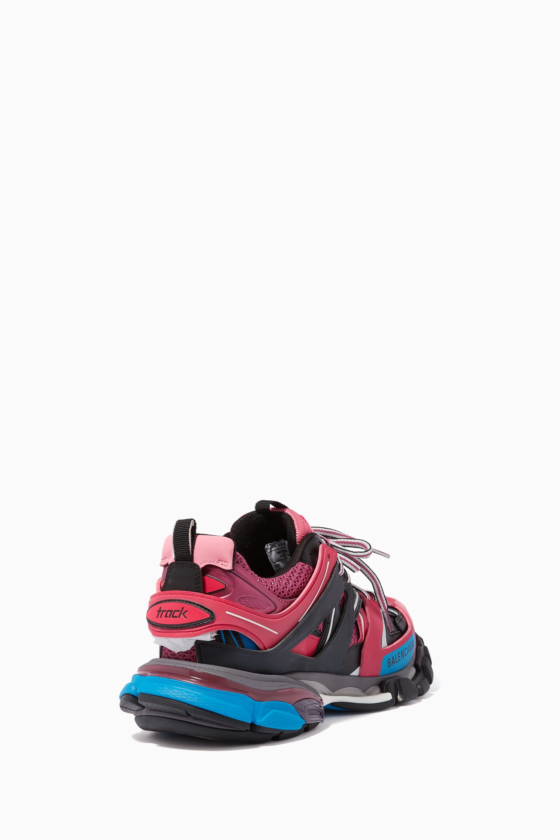 Balenciaga track hotsell sneakers pink