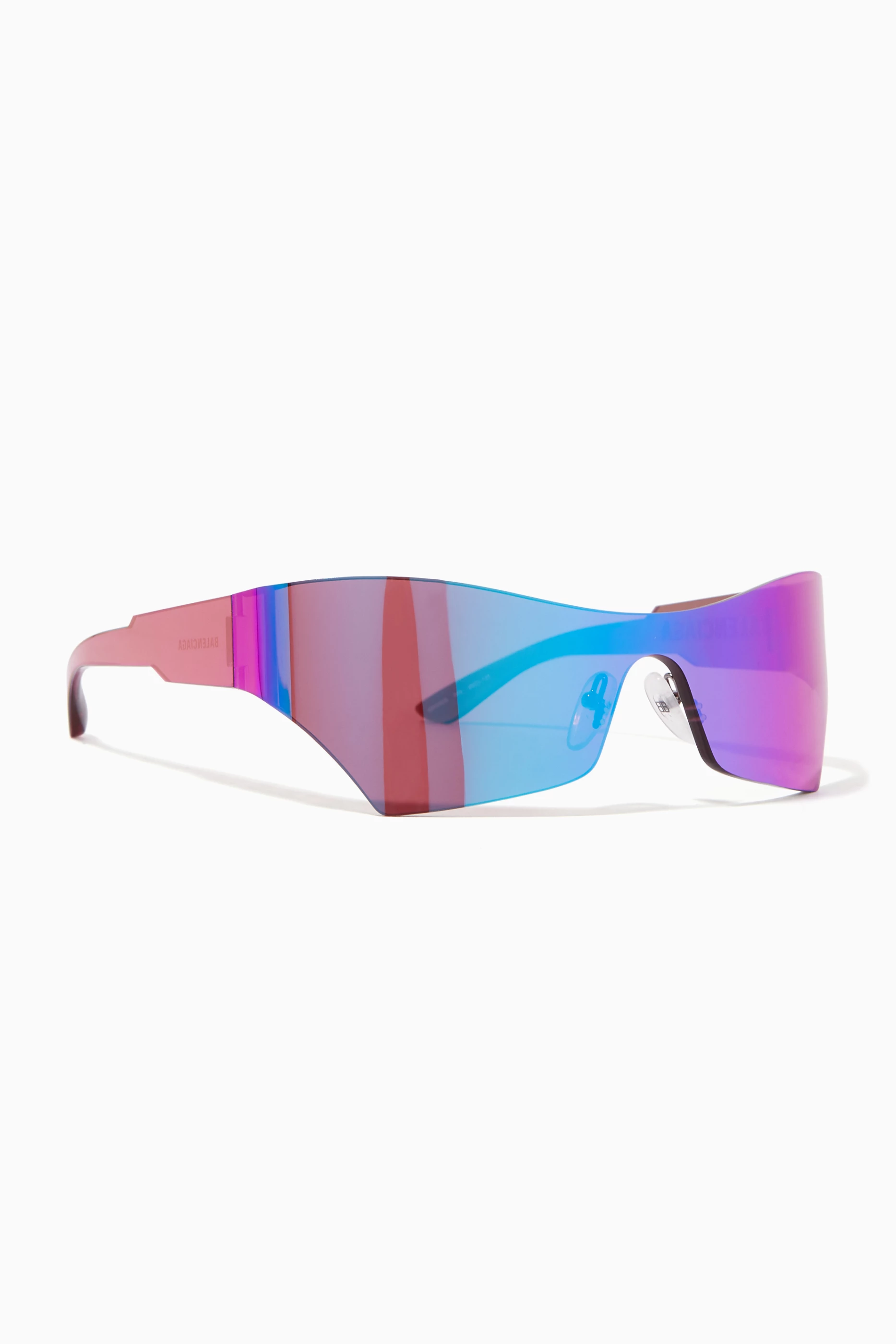 Balenciaga purple sunglasses store