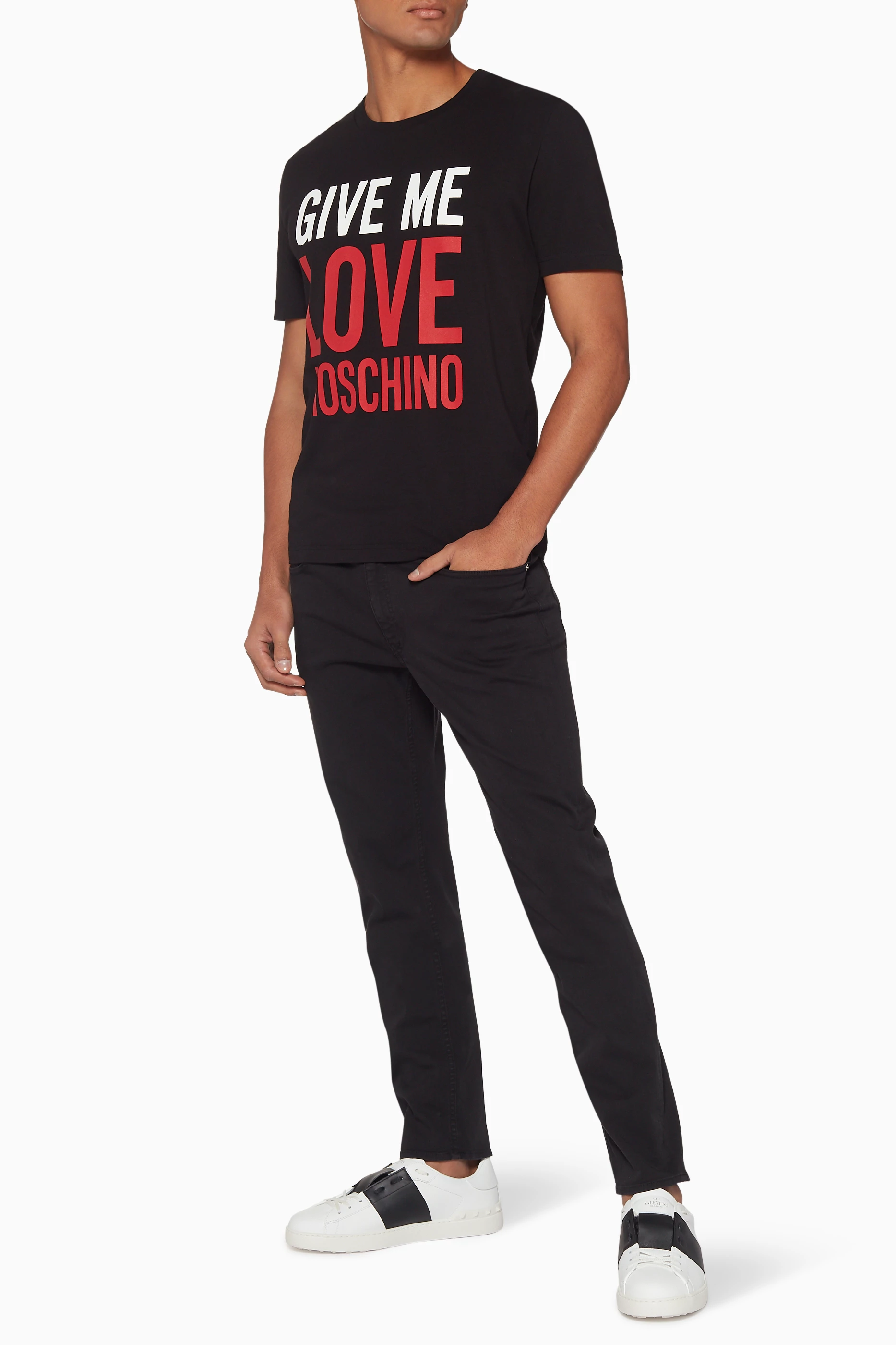 T shirt love moschino uomo deals