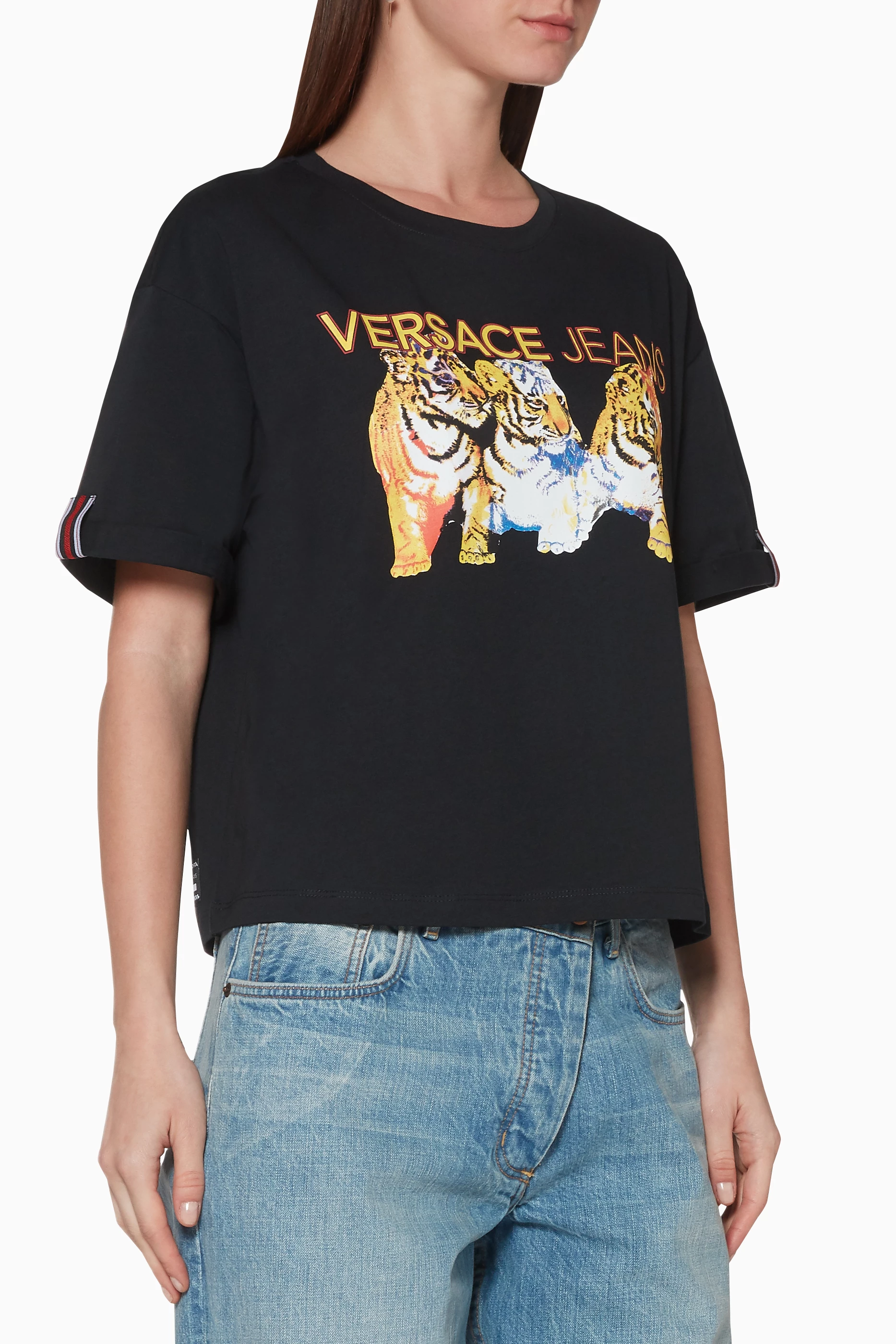 Versace jeans tiger t shirt 2025