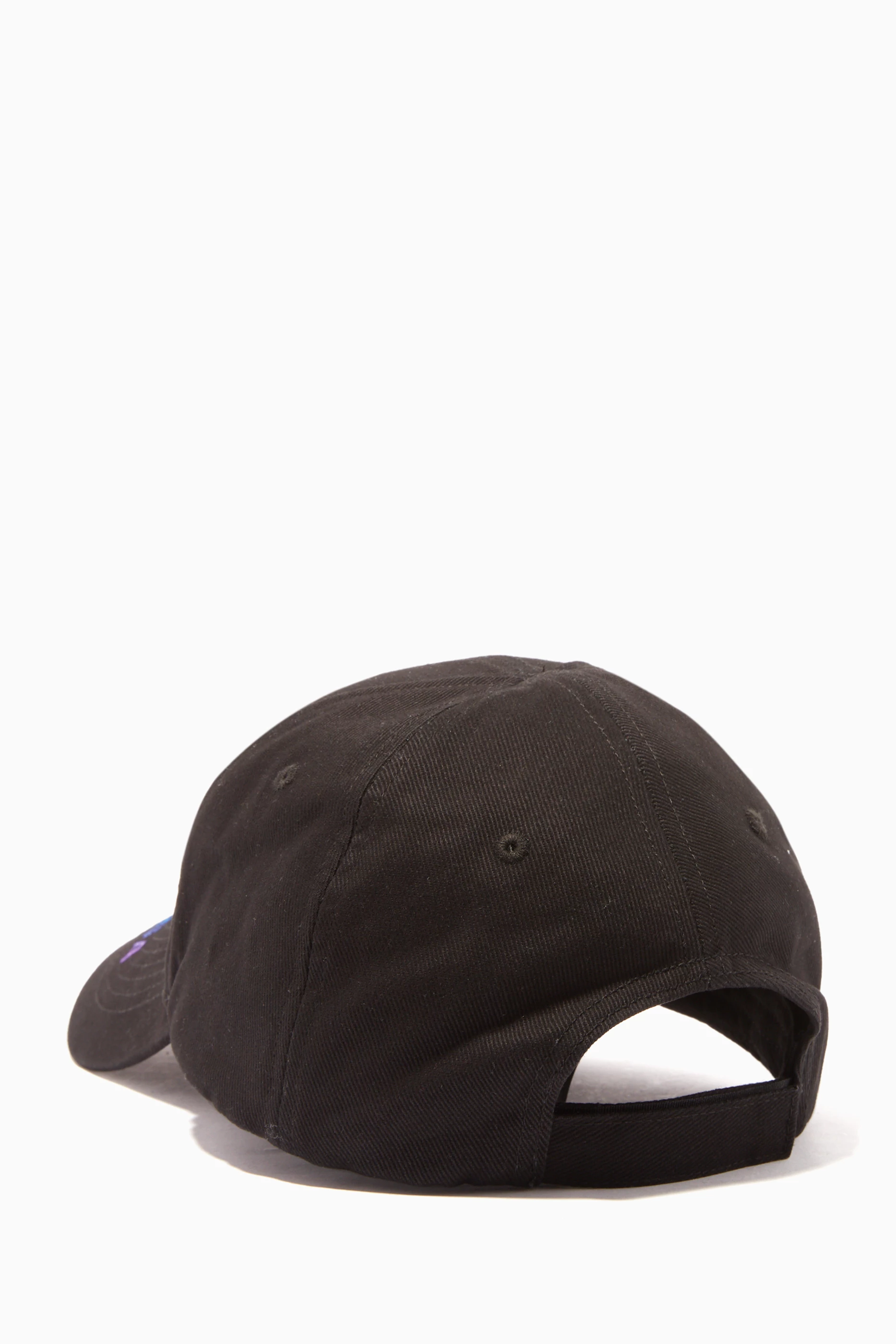Buy Balenciaga Black Rainbow Logo Baseball Hat for Men in UAE Ounass