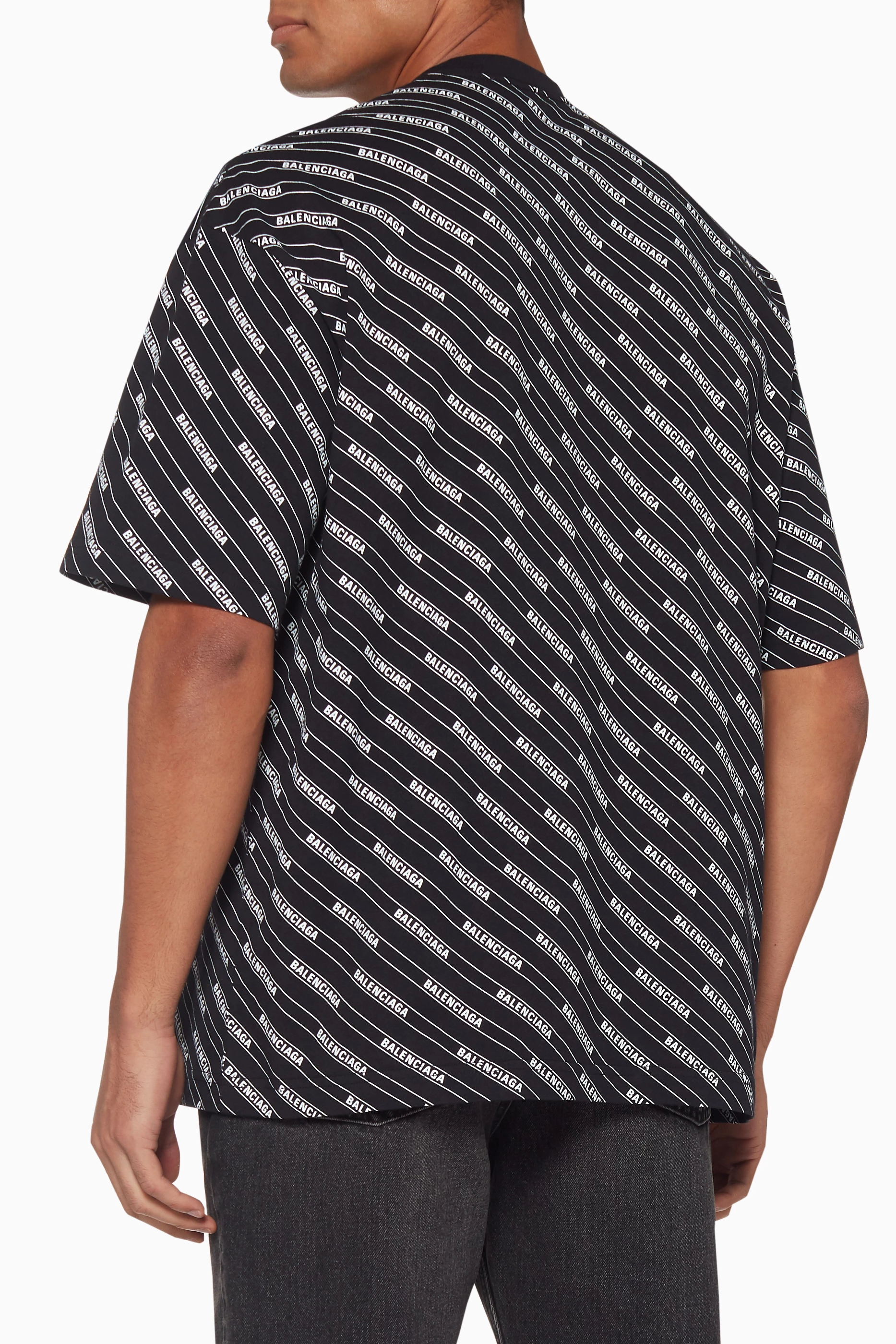 Balenciaga all over print t shirt deals