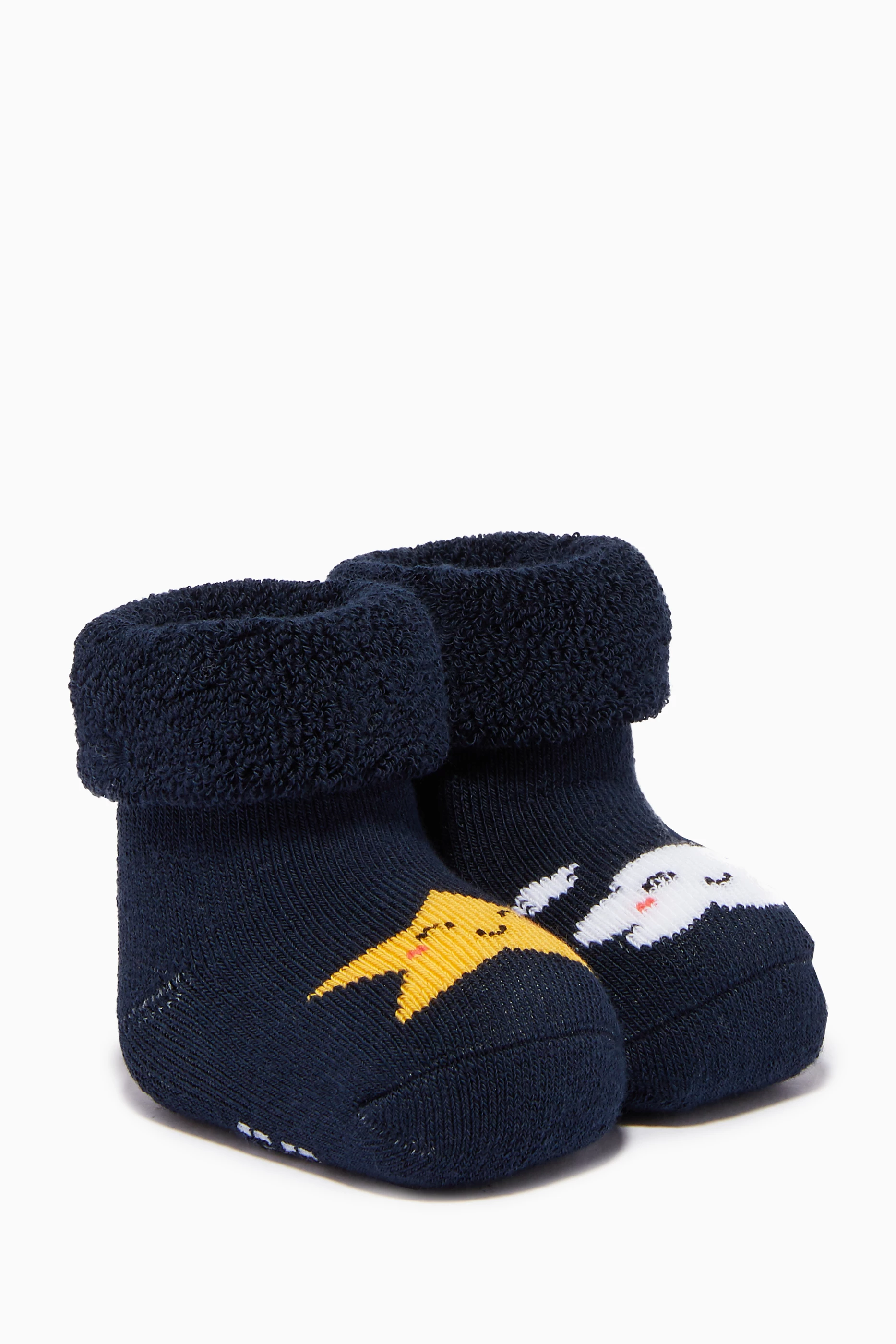 Navy best sale baby socks