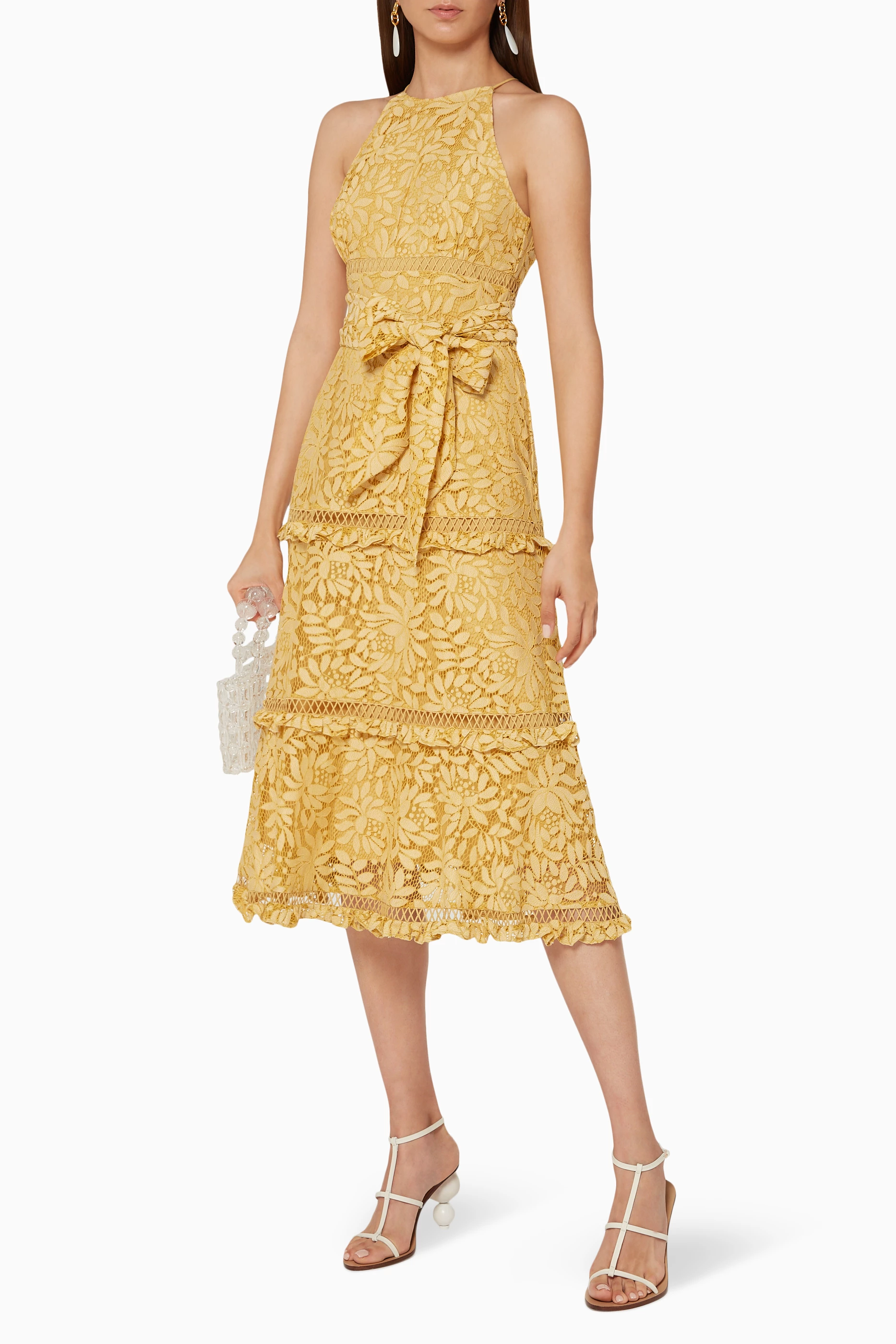 Keepsake imagine midi clearance dress