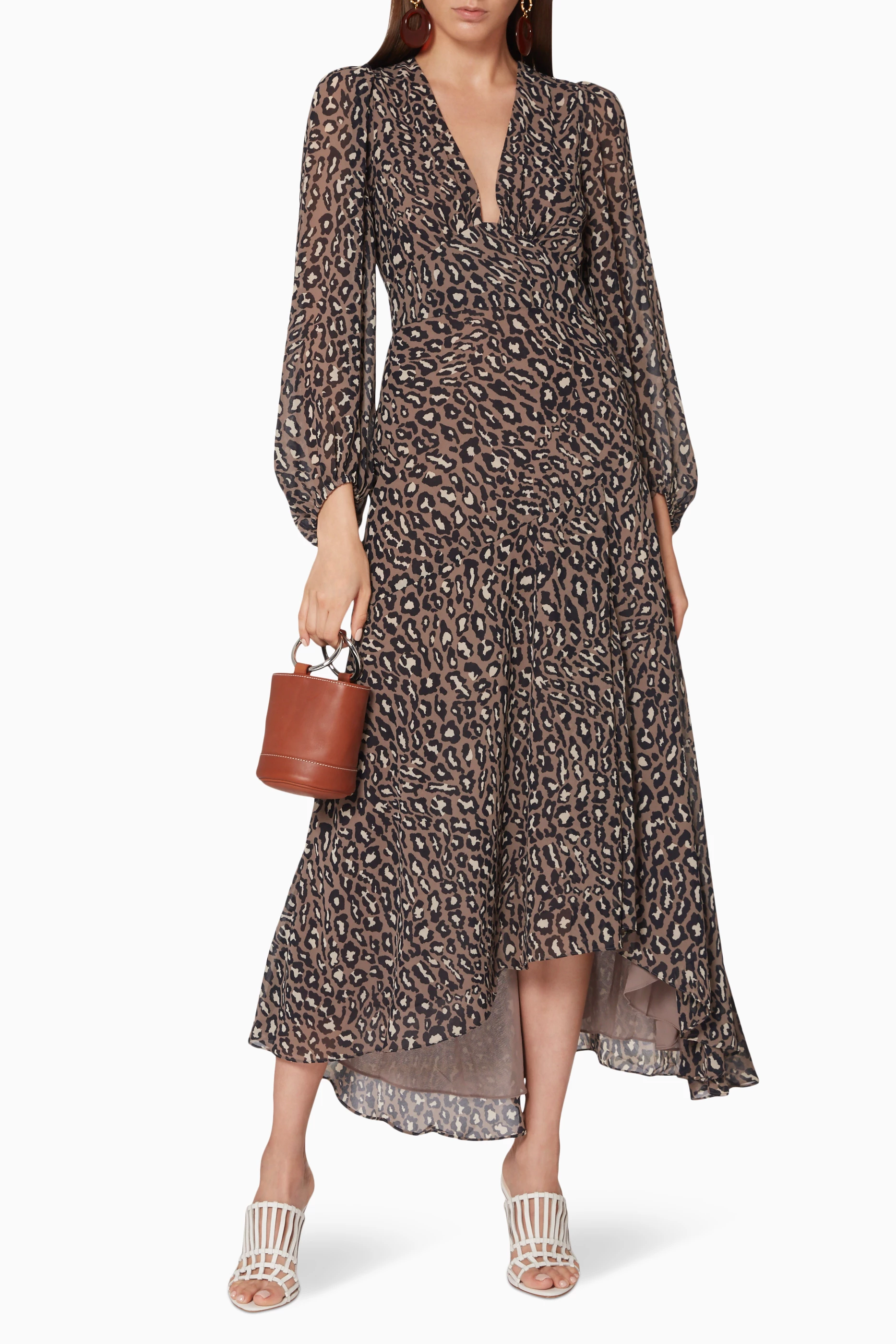 Shona joy buell discount plunged midi dress