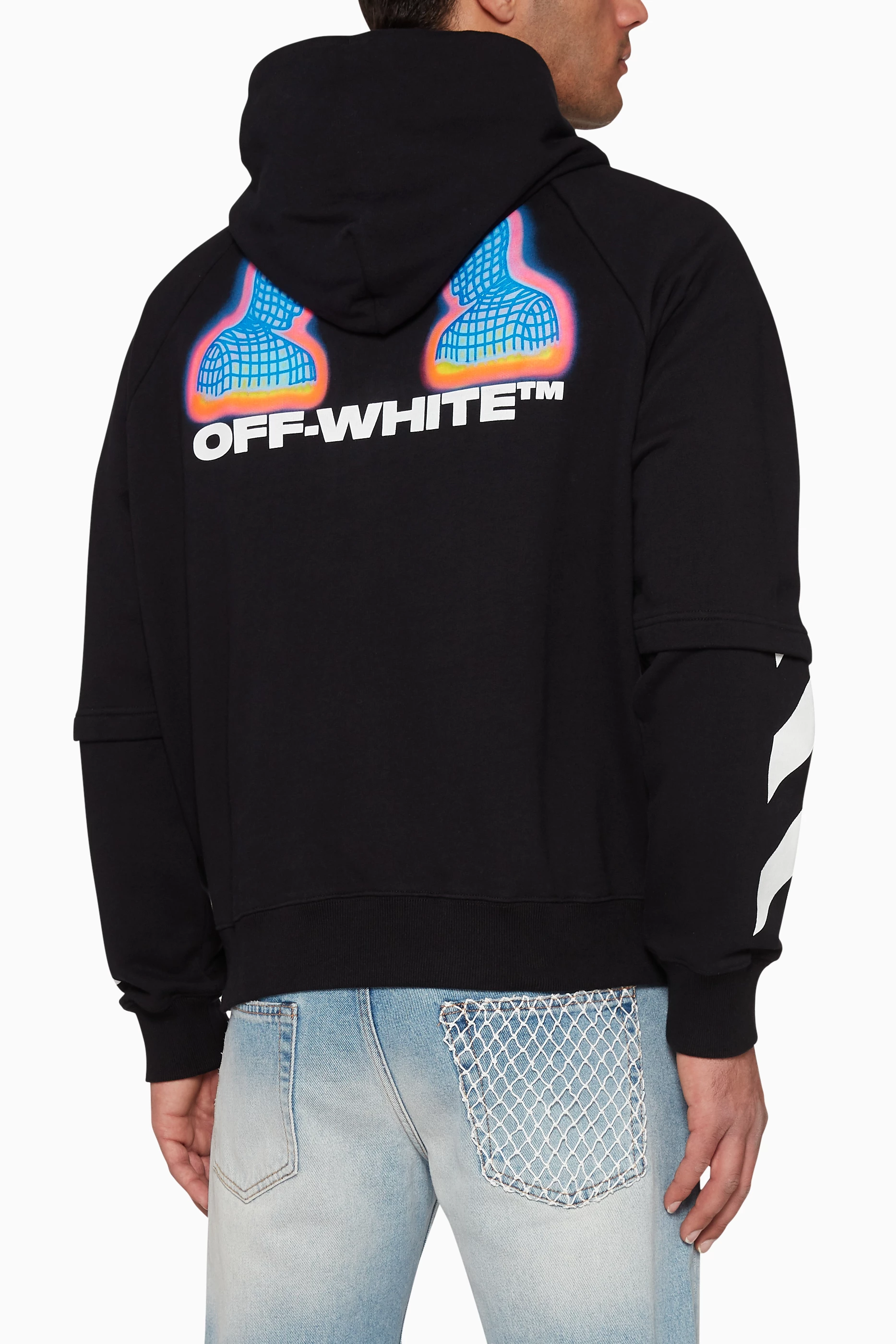 Off white thermo man hotsell sweatshirt