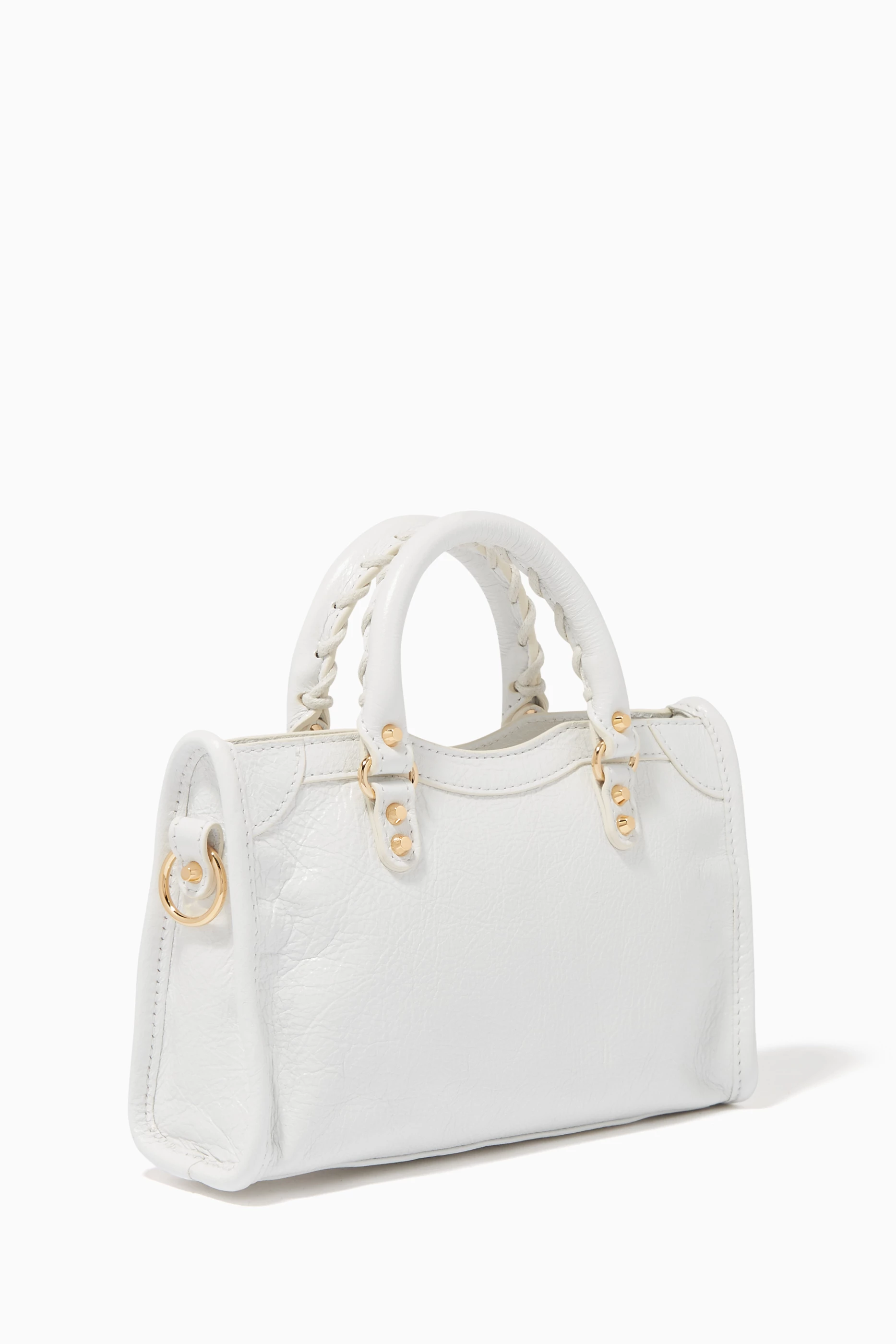 Balenciaga nano city white 2025