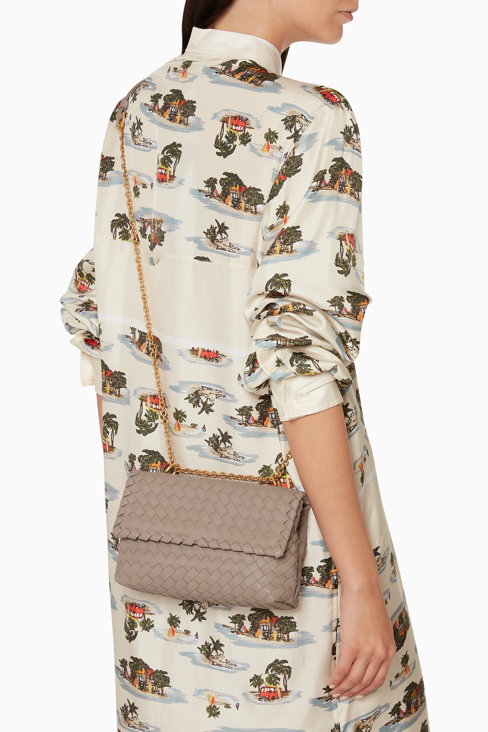 Bottega baby best sale olimpia bag