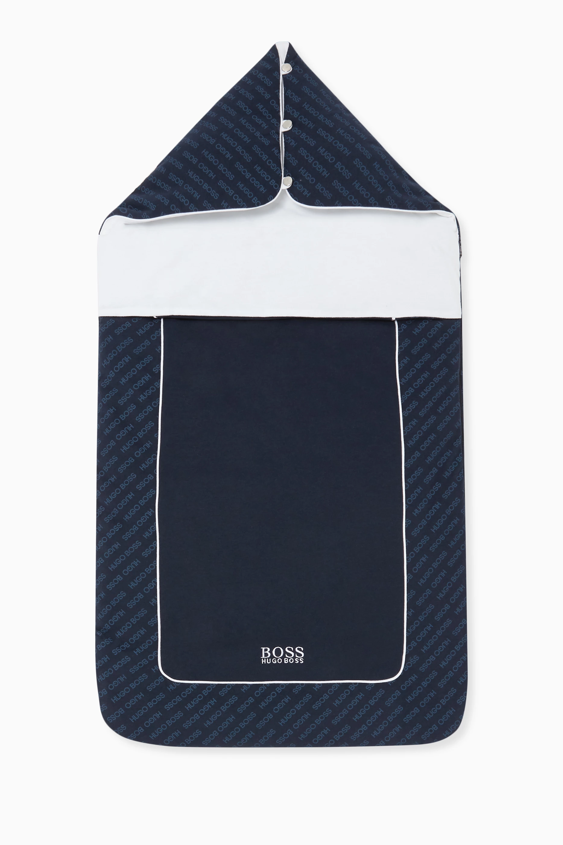 Buy BOSS Kidswear Blue Baby Sleeping Bag for Baby Boys in UAE Ounass