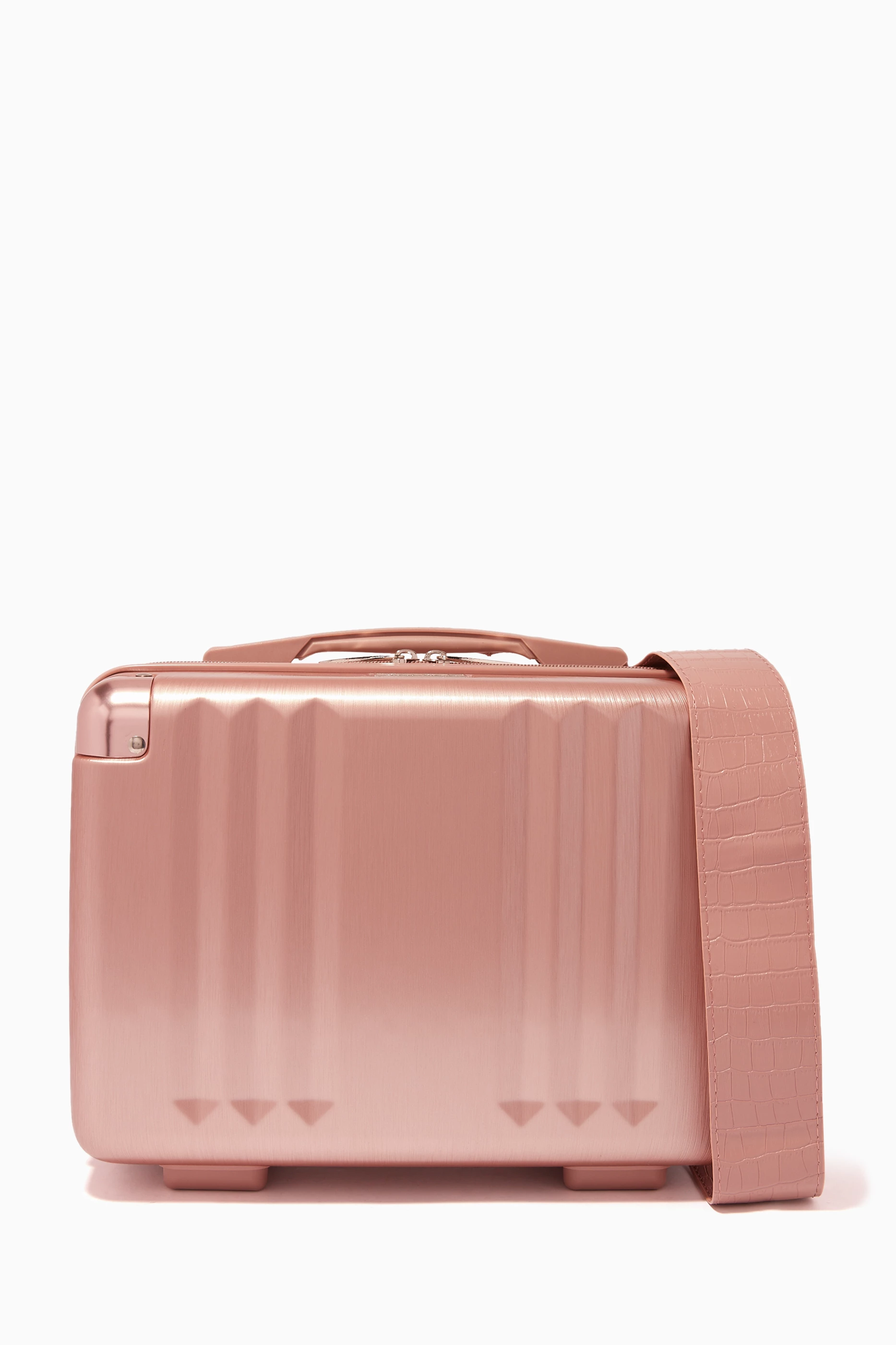 Calpak vanity case rose gold clearance