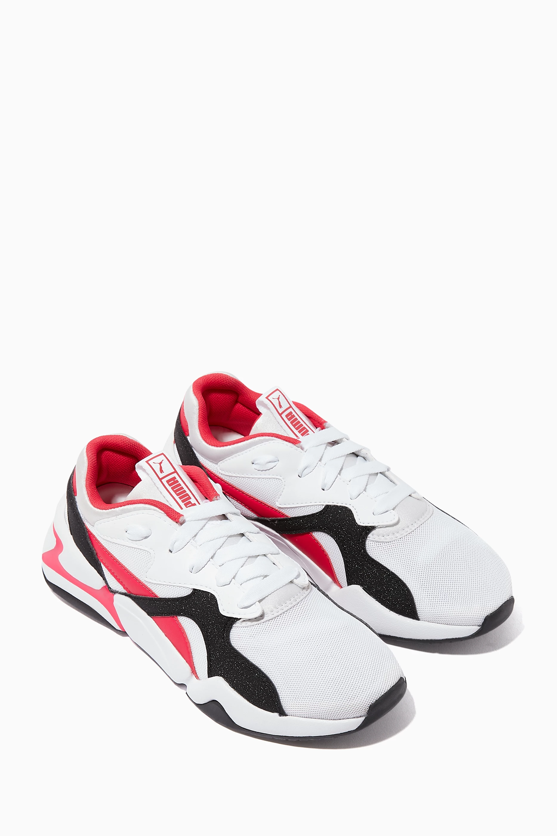Buy Puma White Nova Funky Sneakers for Girls in UAE Ounass