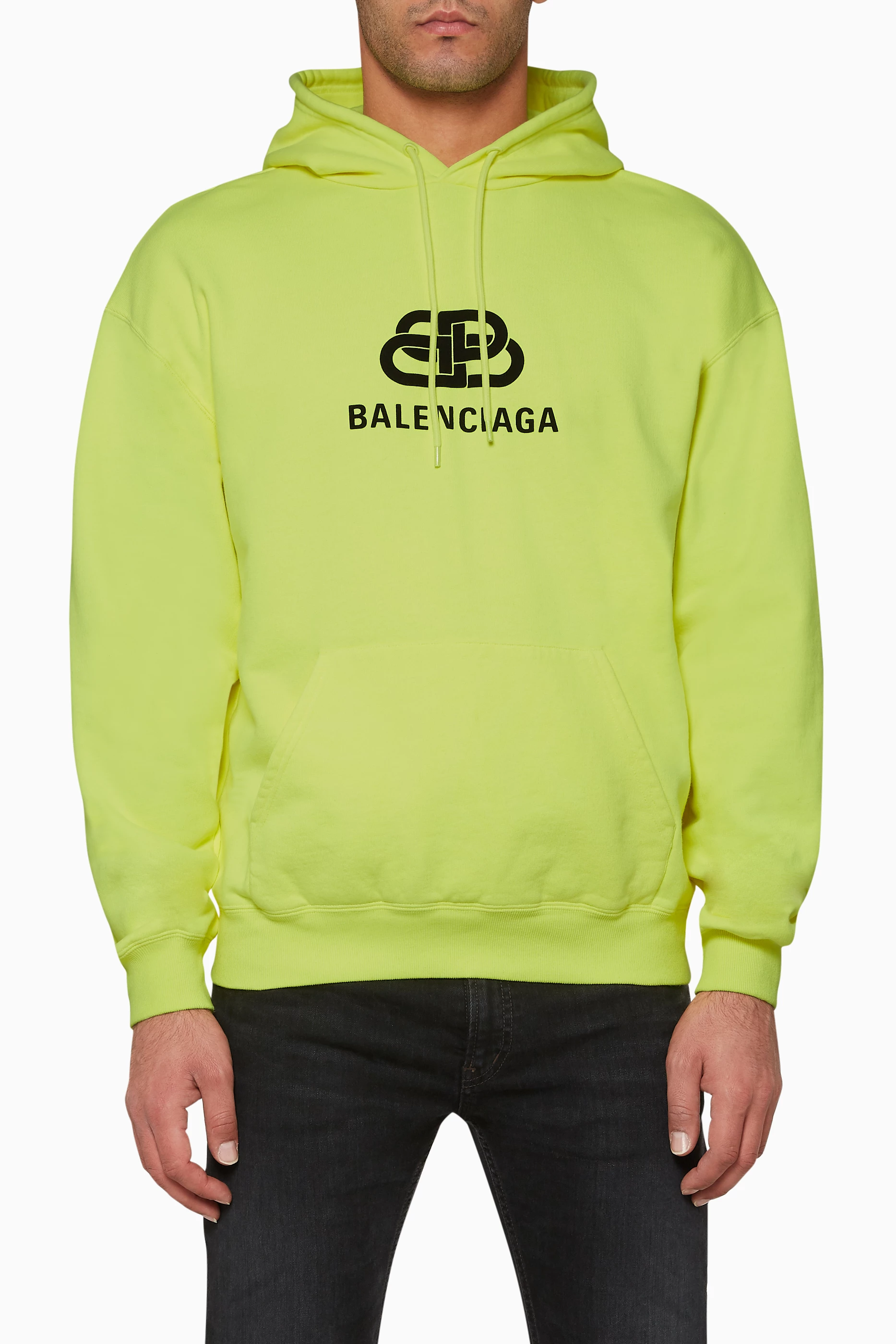 Balenciaga sweatshirt clearance mens yellow