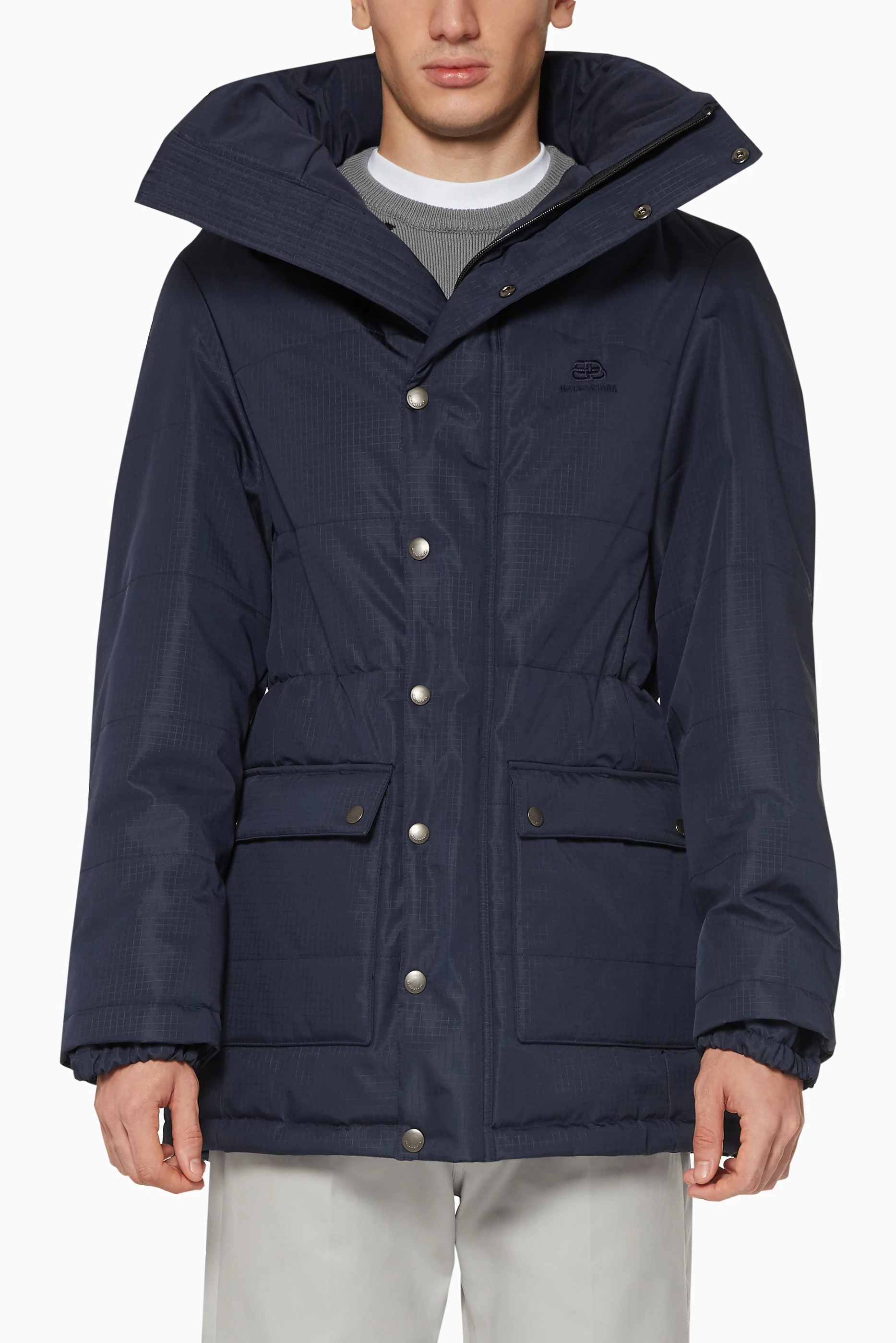 Balenciaga parka coat outlet