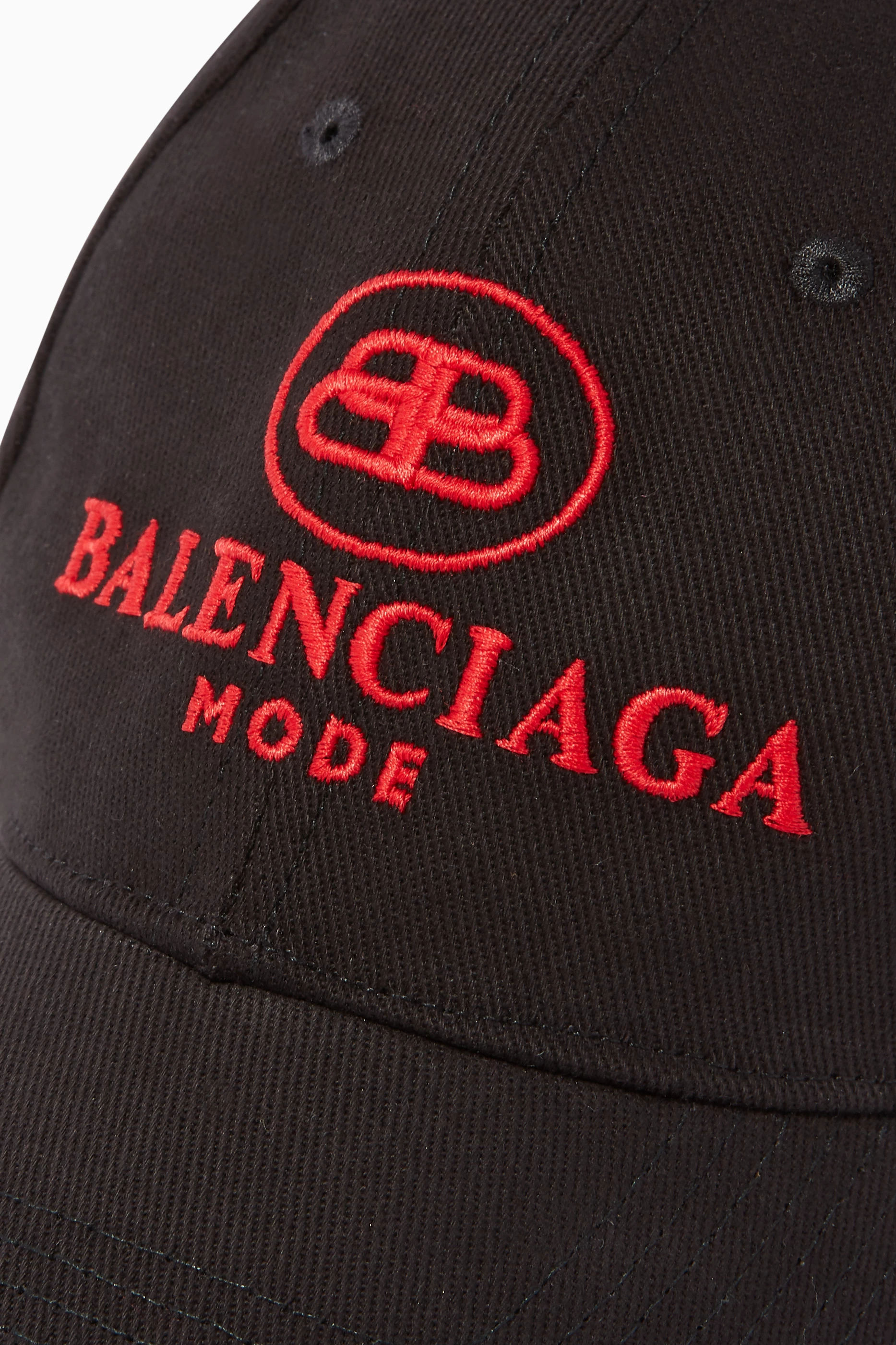 Buy Balenciaga Black BB Mode Baseball Cap for Men in UAE Ounass